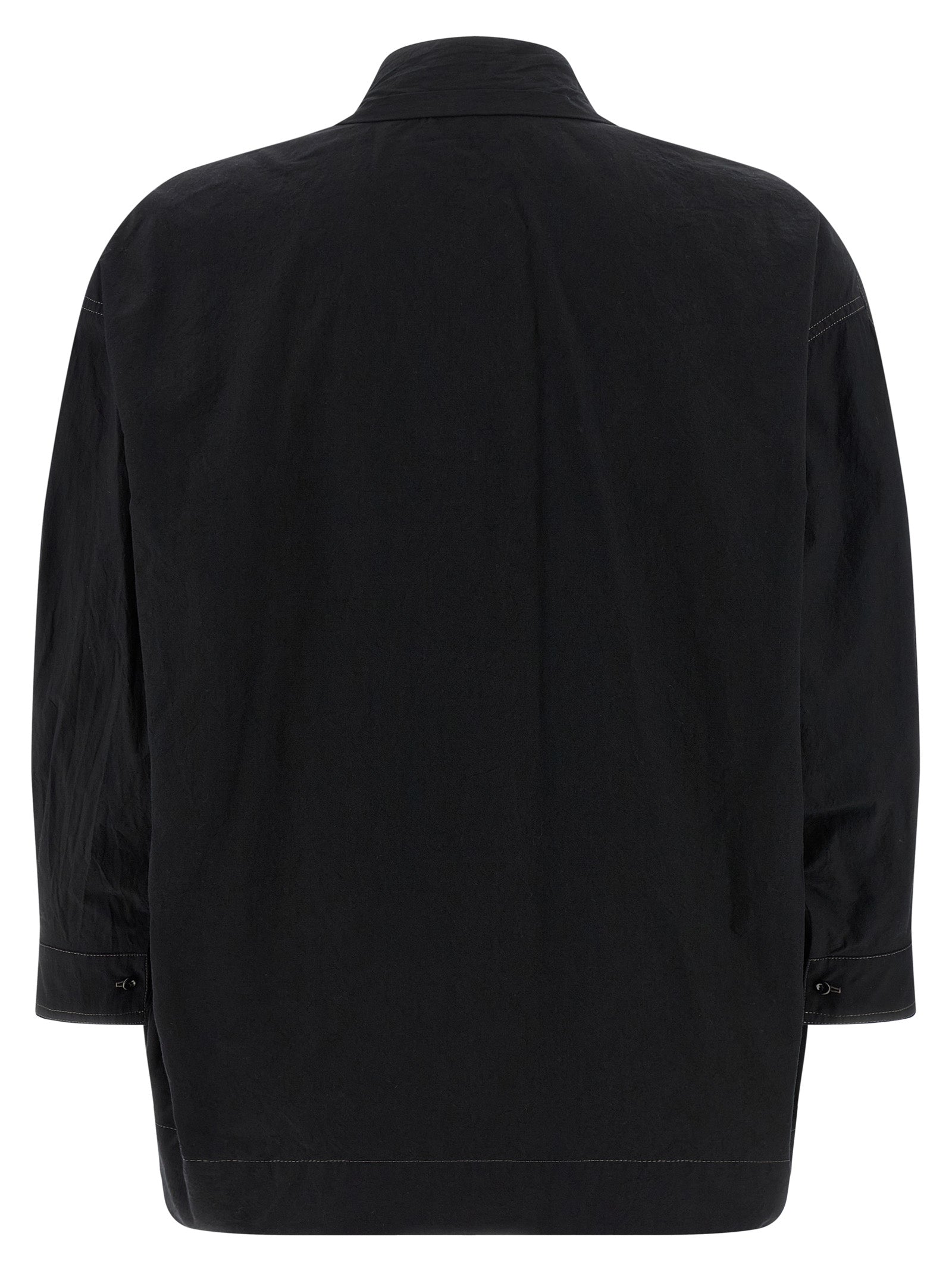 Lemaire Black Cotton Women's Blouse