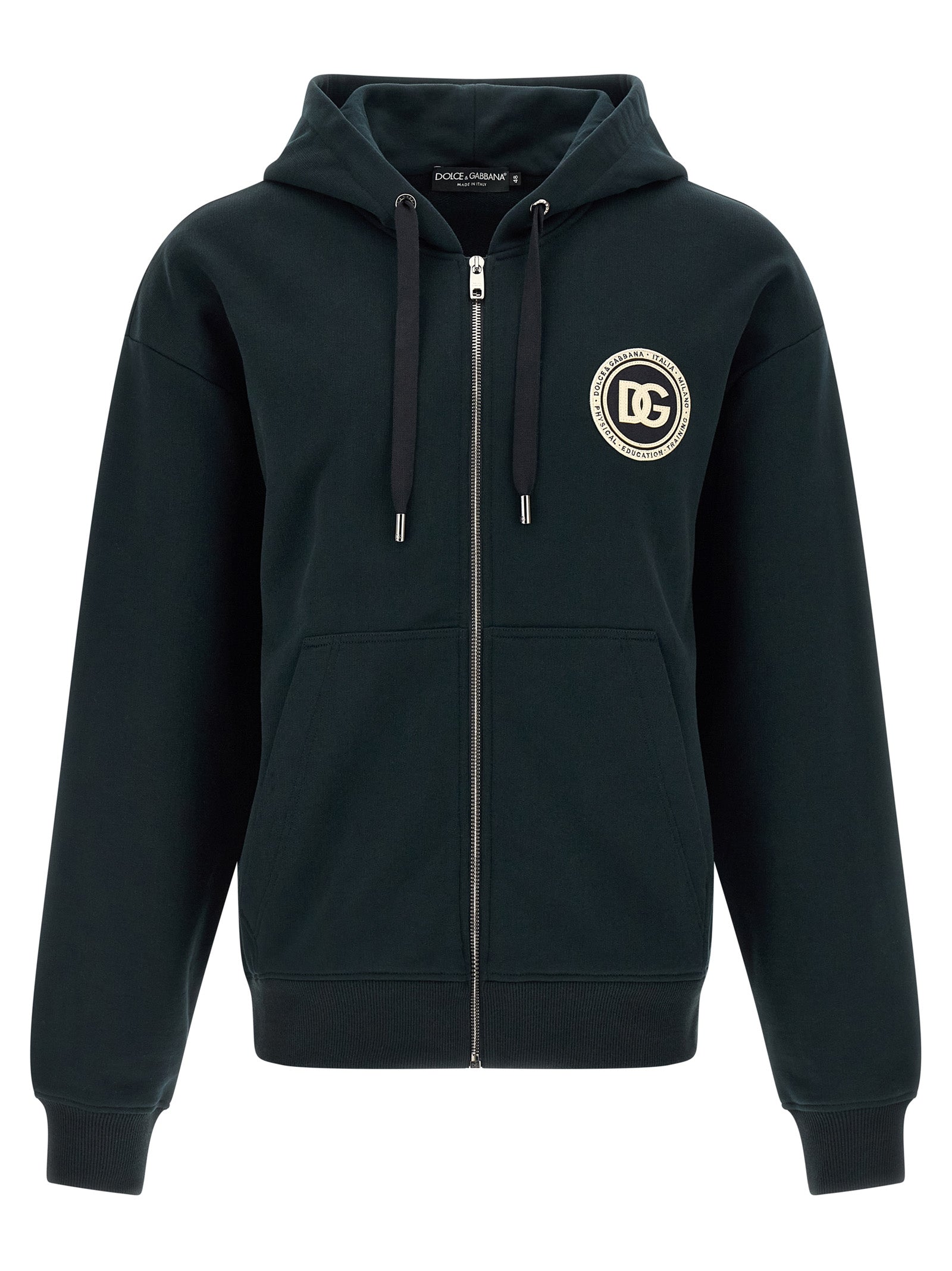 Dolce & Gabbana Bicolor Cotton Men's Sweatshirt