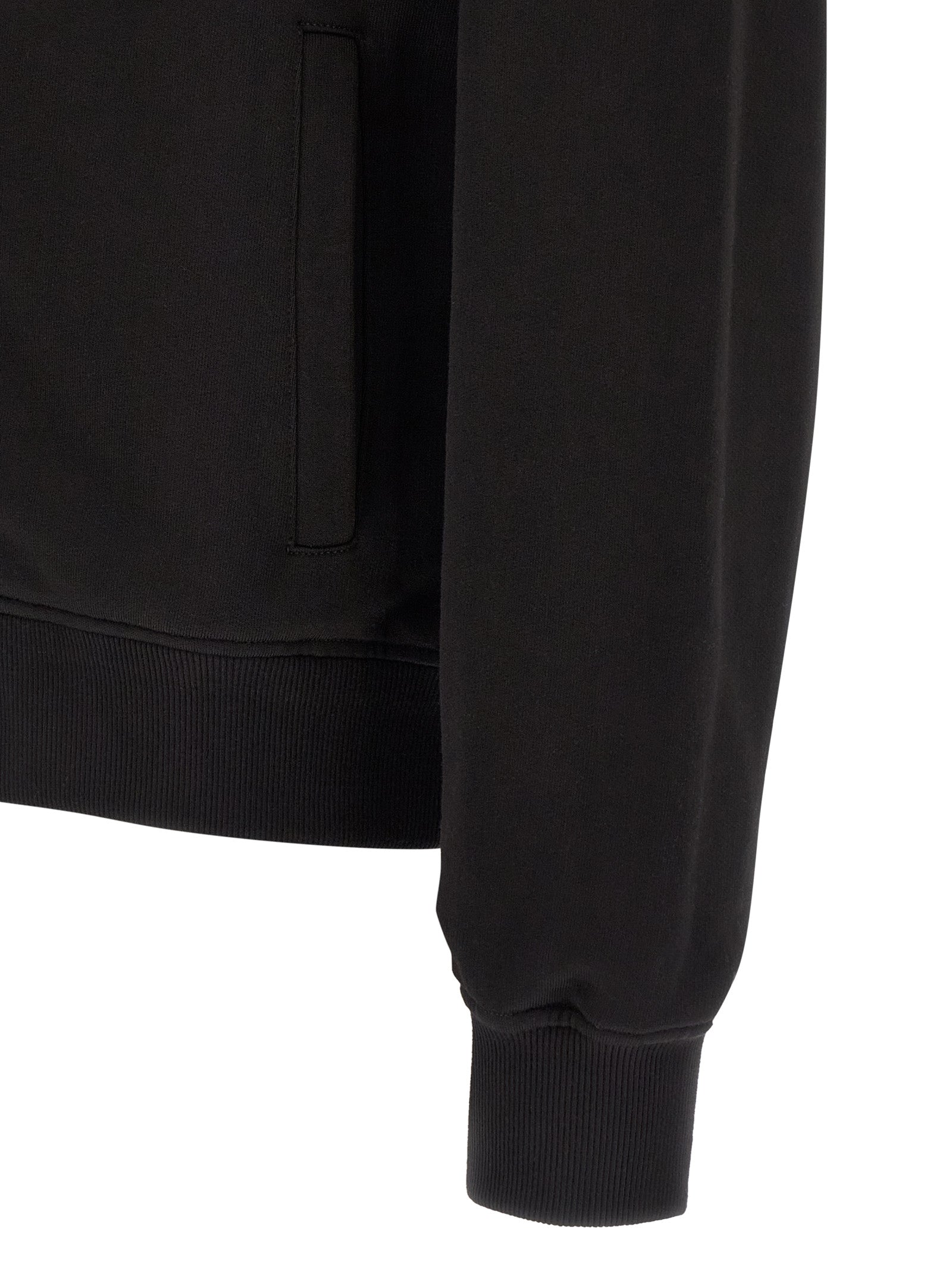 Dolce & Gabbana Black Cotton Men's Sweatshirt