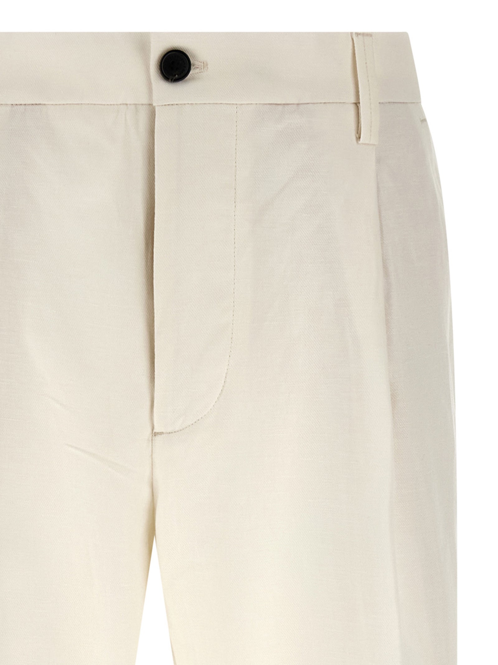 Department 5 White Cotton Casual Men's Pants