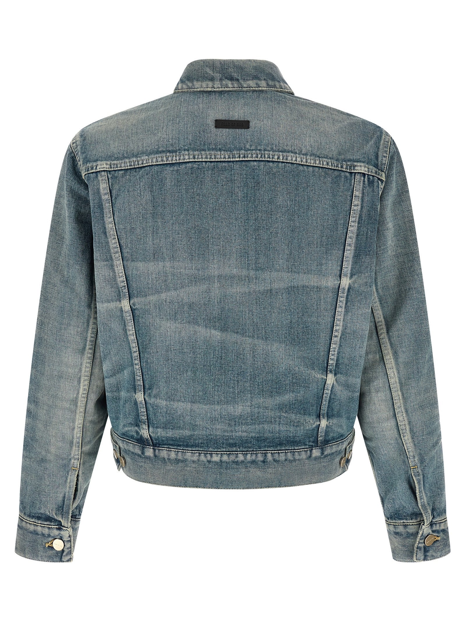Fear Of God Blue Cotton Denim Men's Jacket