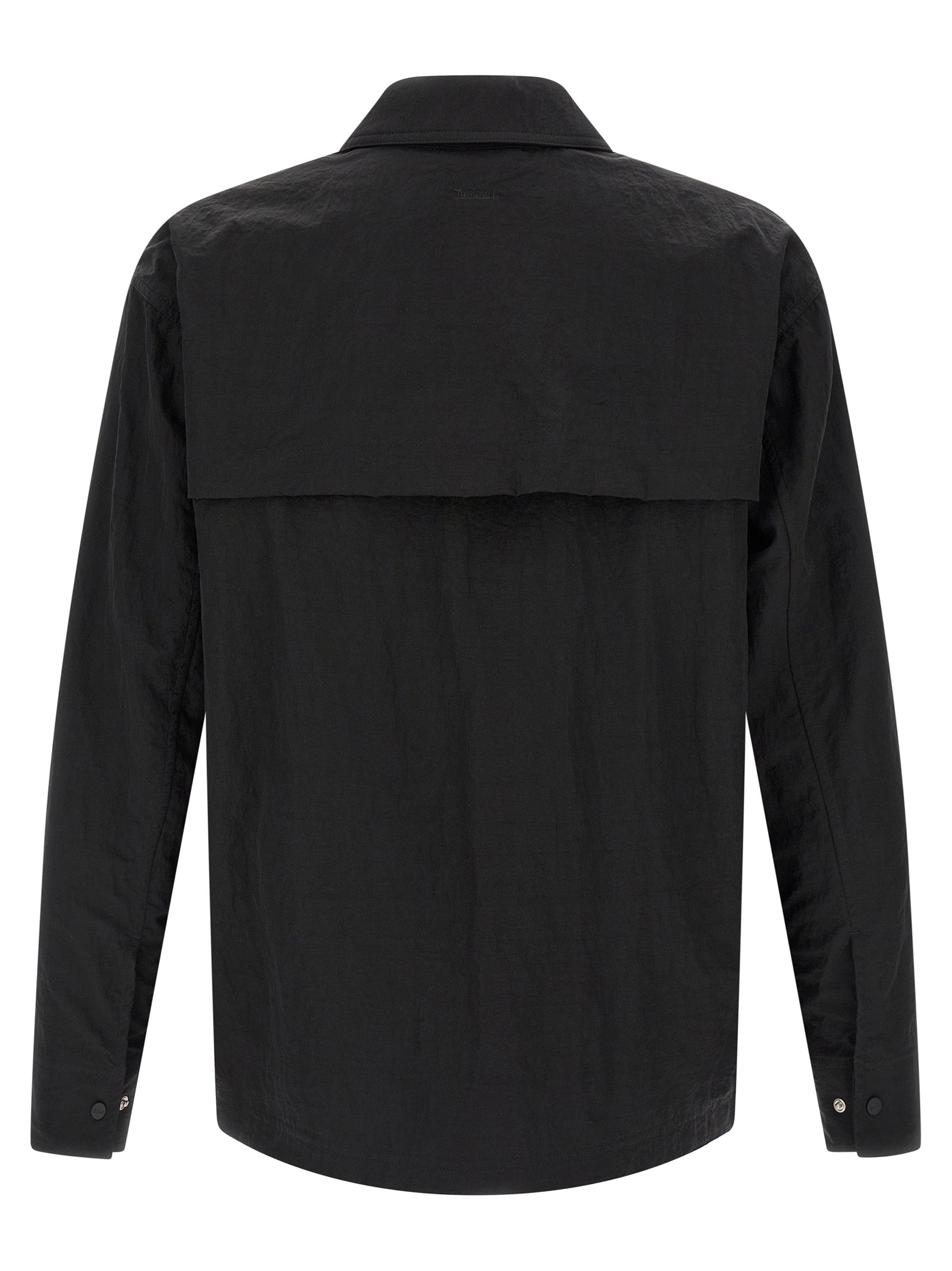 LAMINAR Black Polyamide Full-Length Men's Jacket