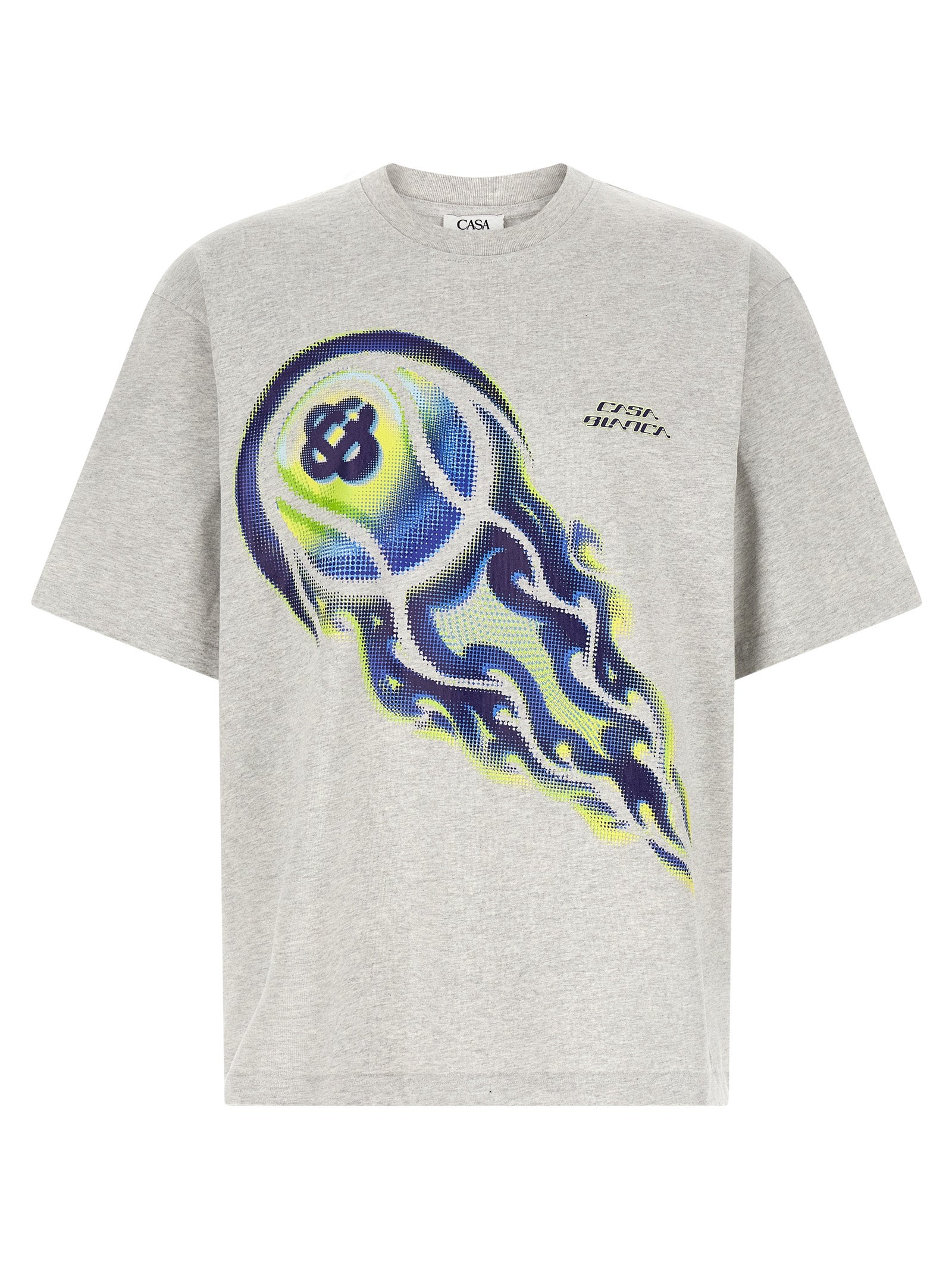 Casablanca Gray Organic Cotton Men's T-Shirt