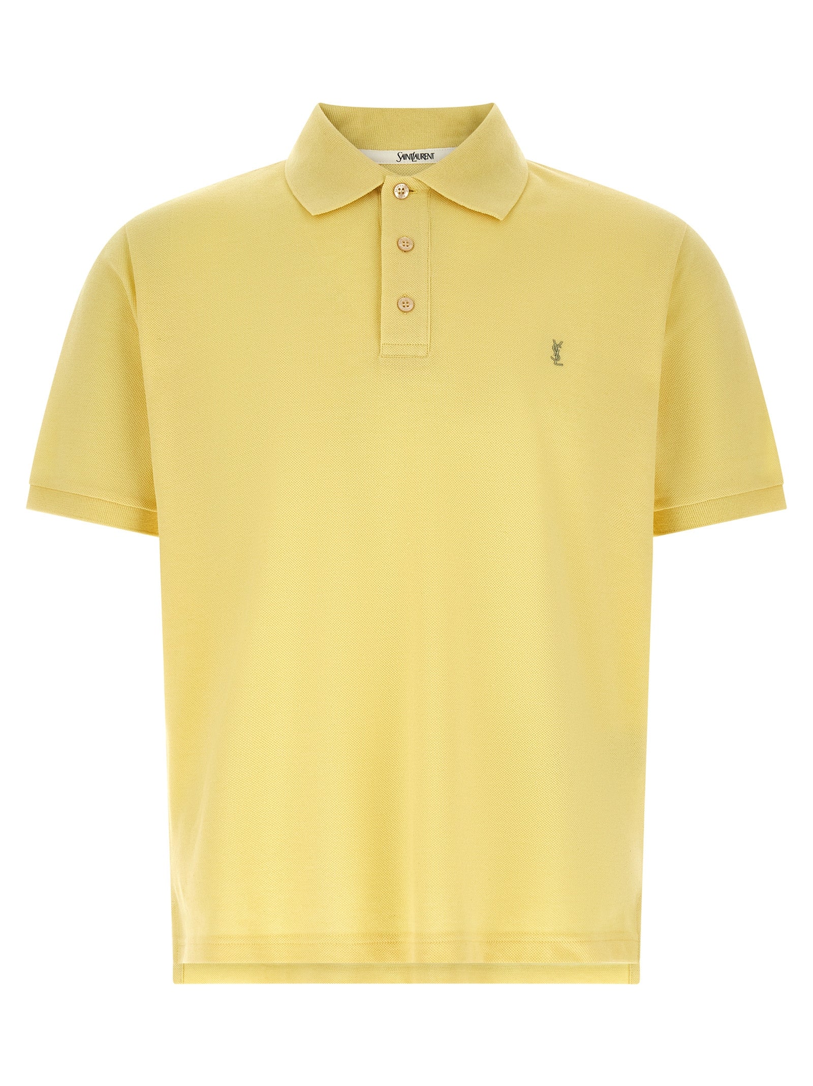 Saint Laurent Multicolor Cotton Polo Men's Shirt