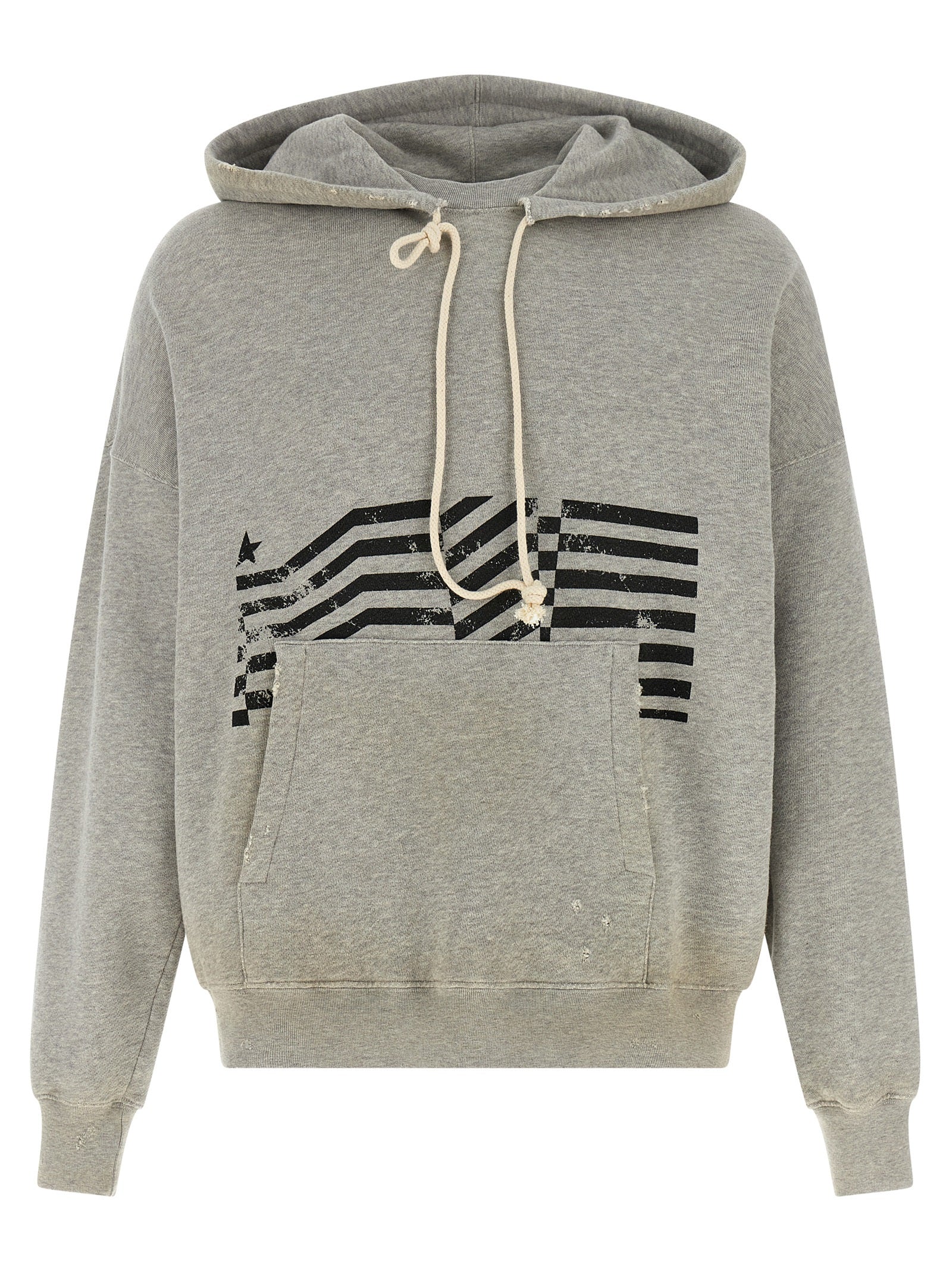 Golden Goose Gray Cotton Men's Sweatshirt