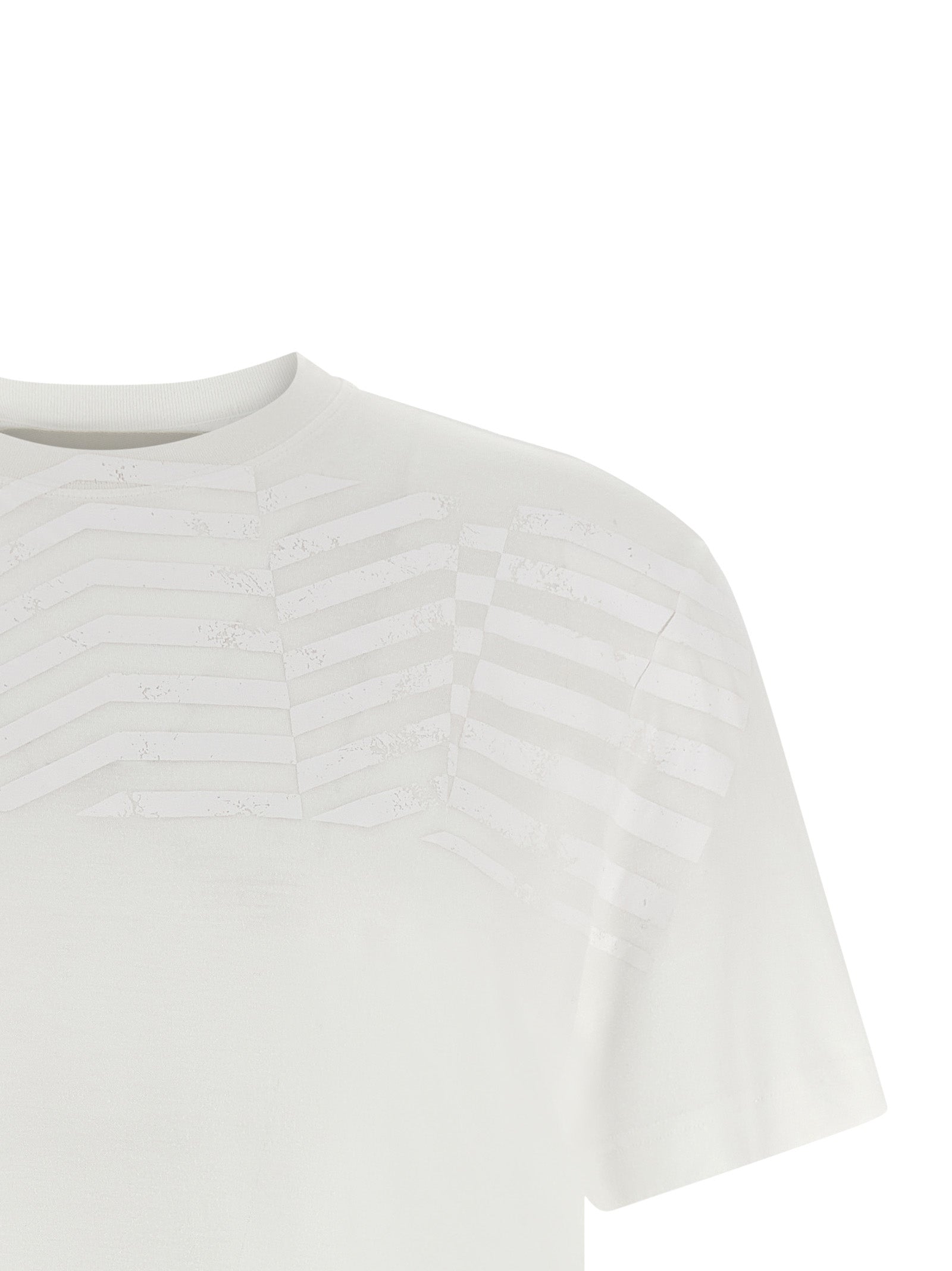 Golden Goose White Lyocell Men's T-Shirt