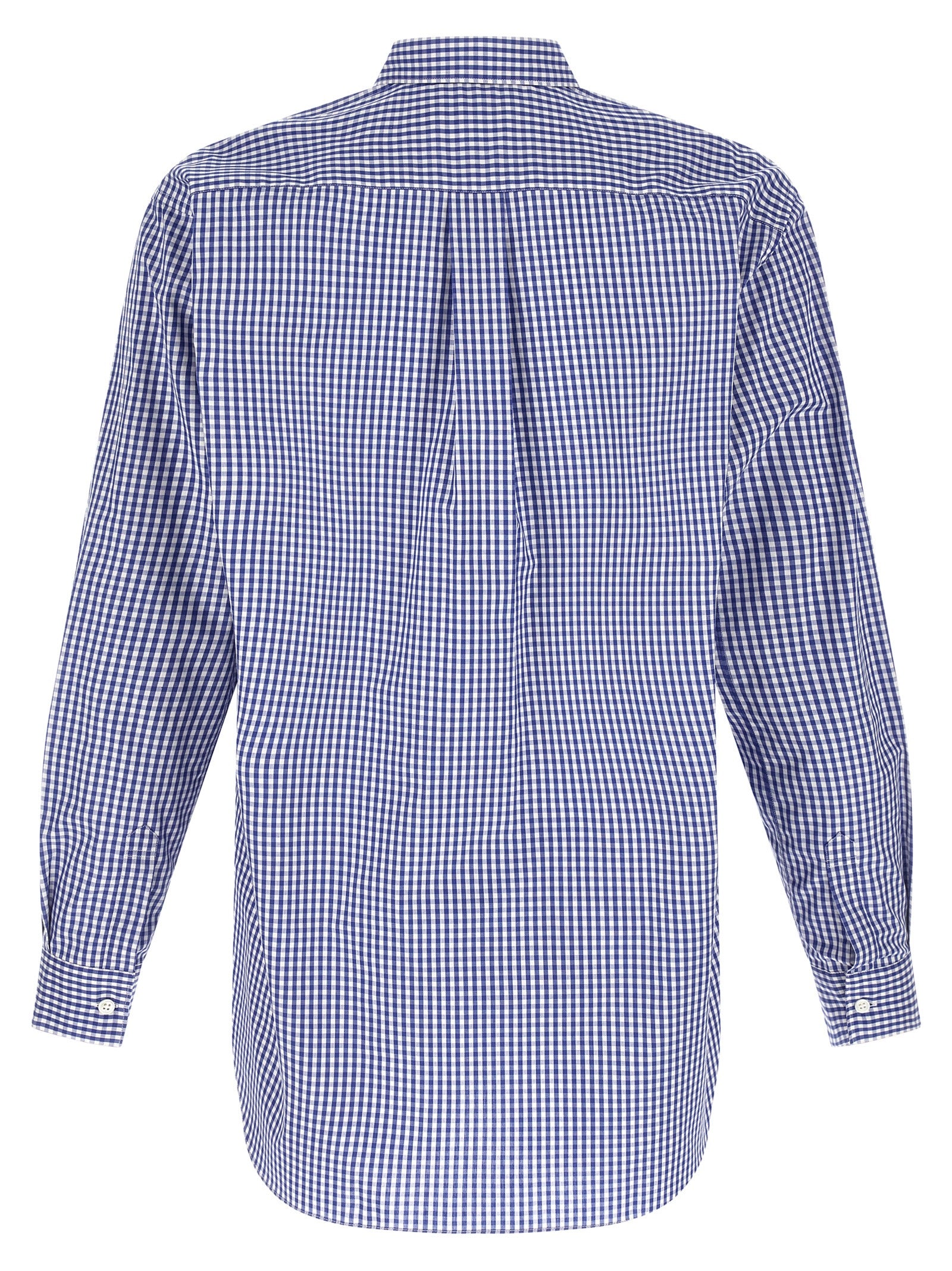 Comme Des Garçons Blue Cotton Men's Blouse