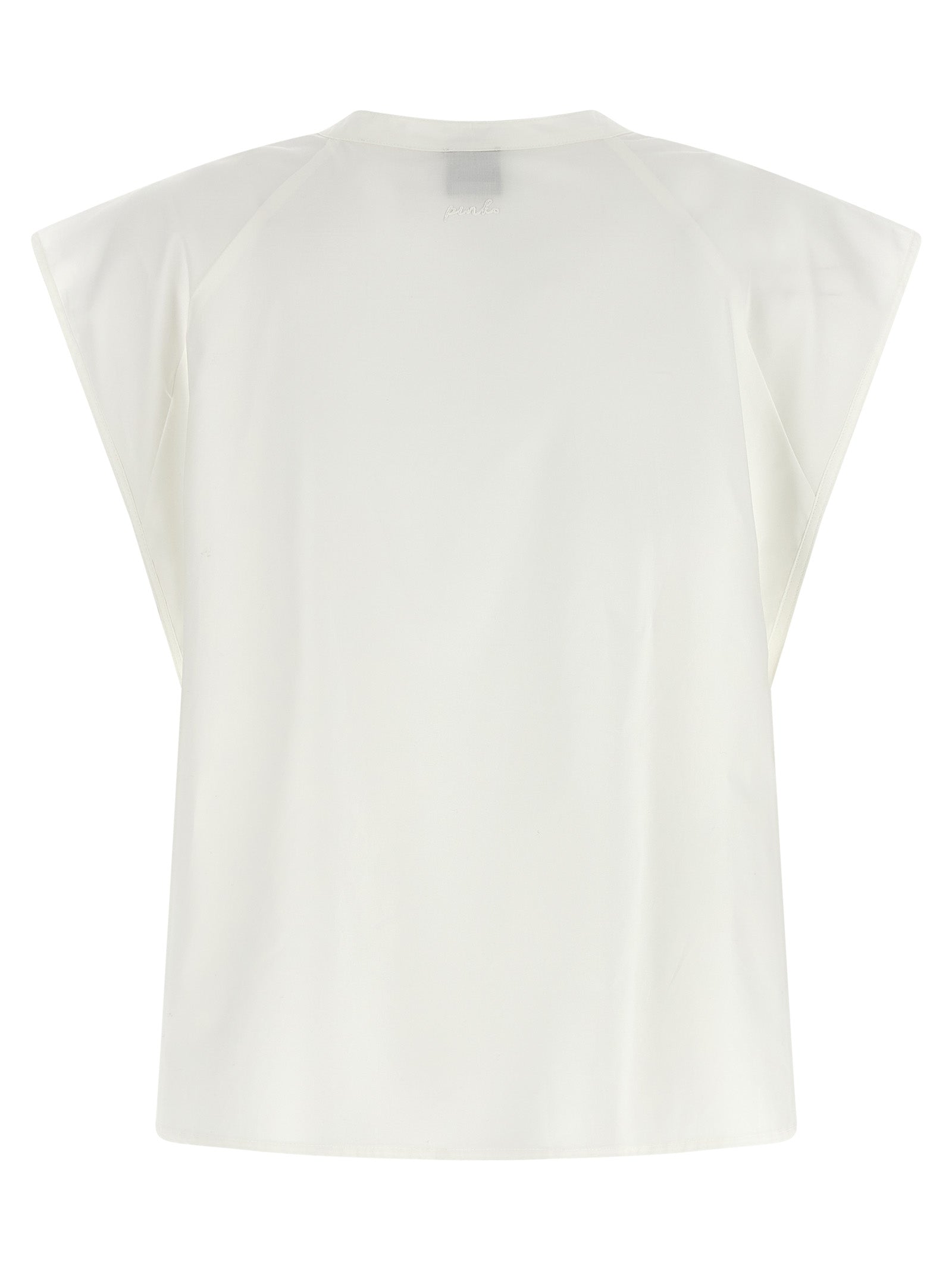 PINKO White Cotton Women's Blouse