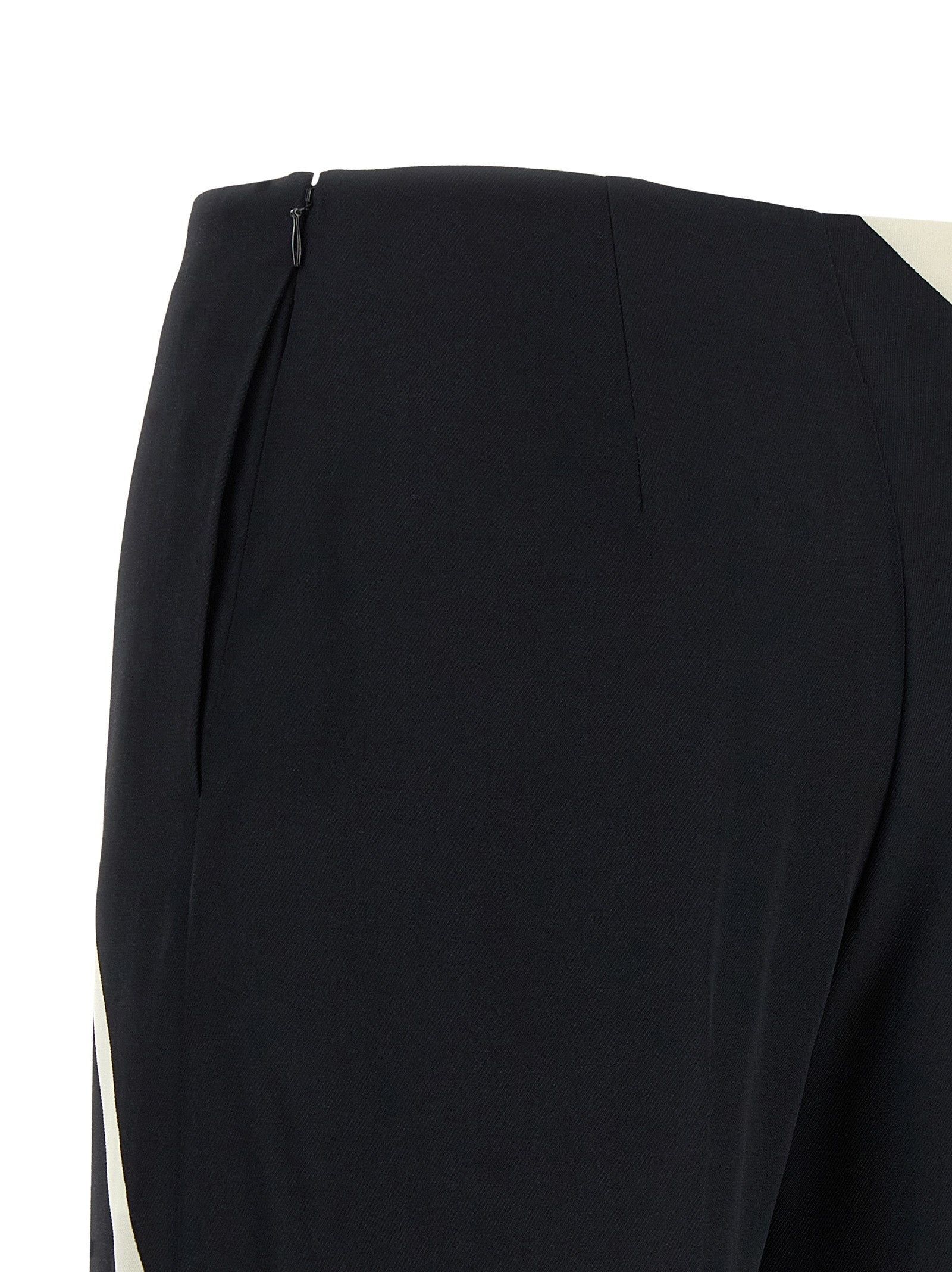 Alberta Ferretti Bicolor Viscose Casual Women's Pants