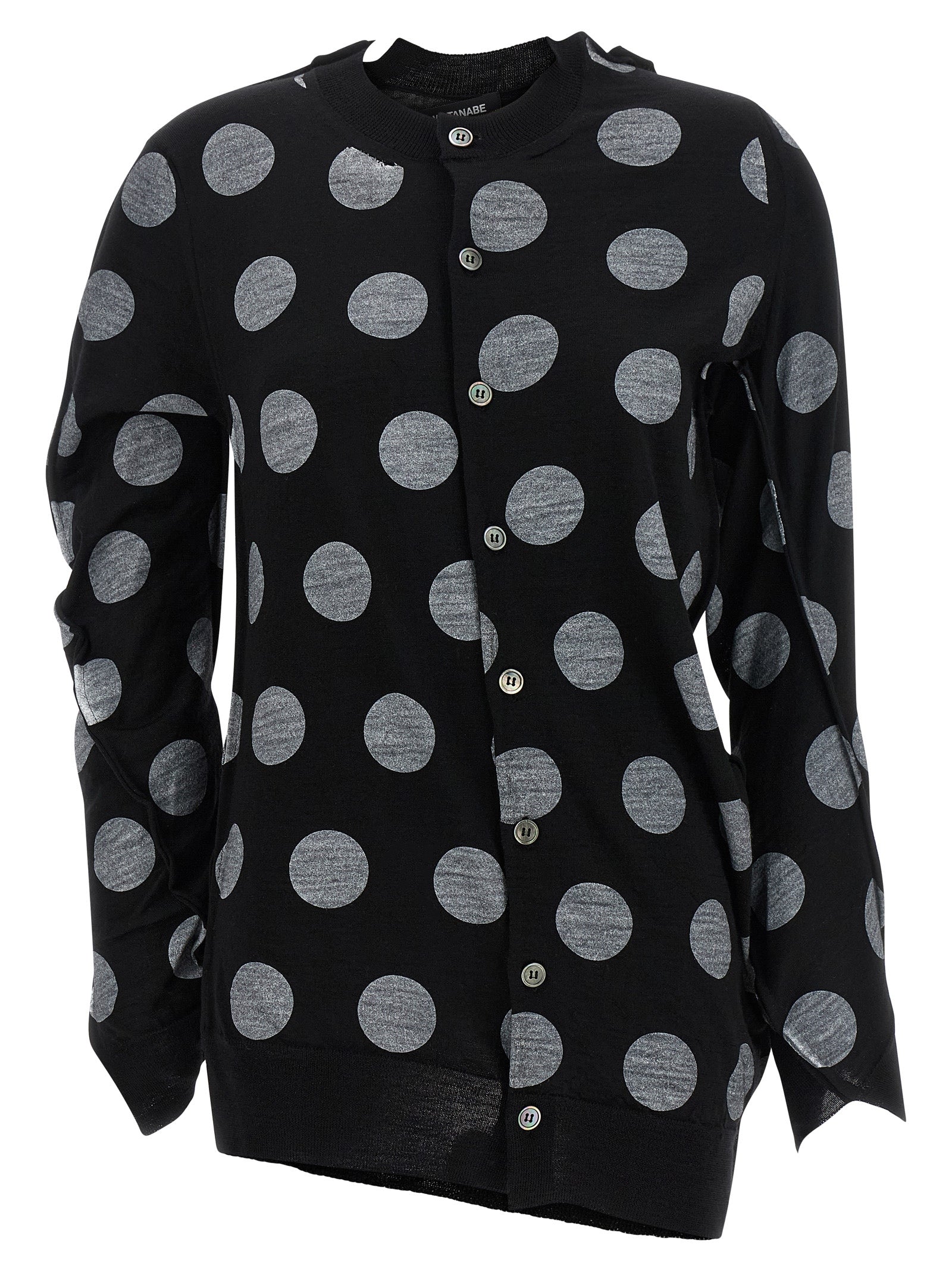 Junya Watanabe Bicolor Wool Women's Cardigan