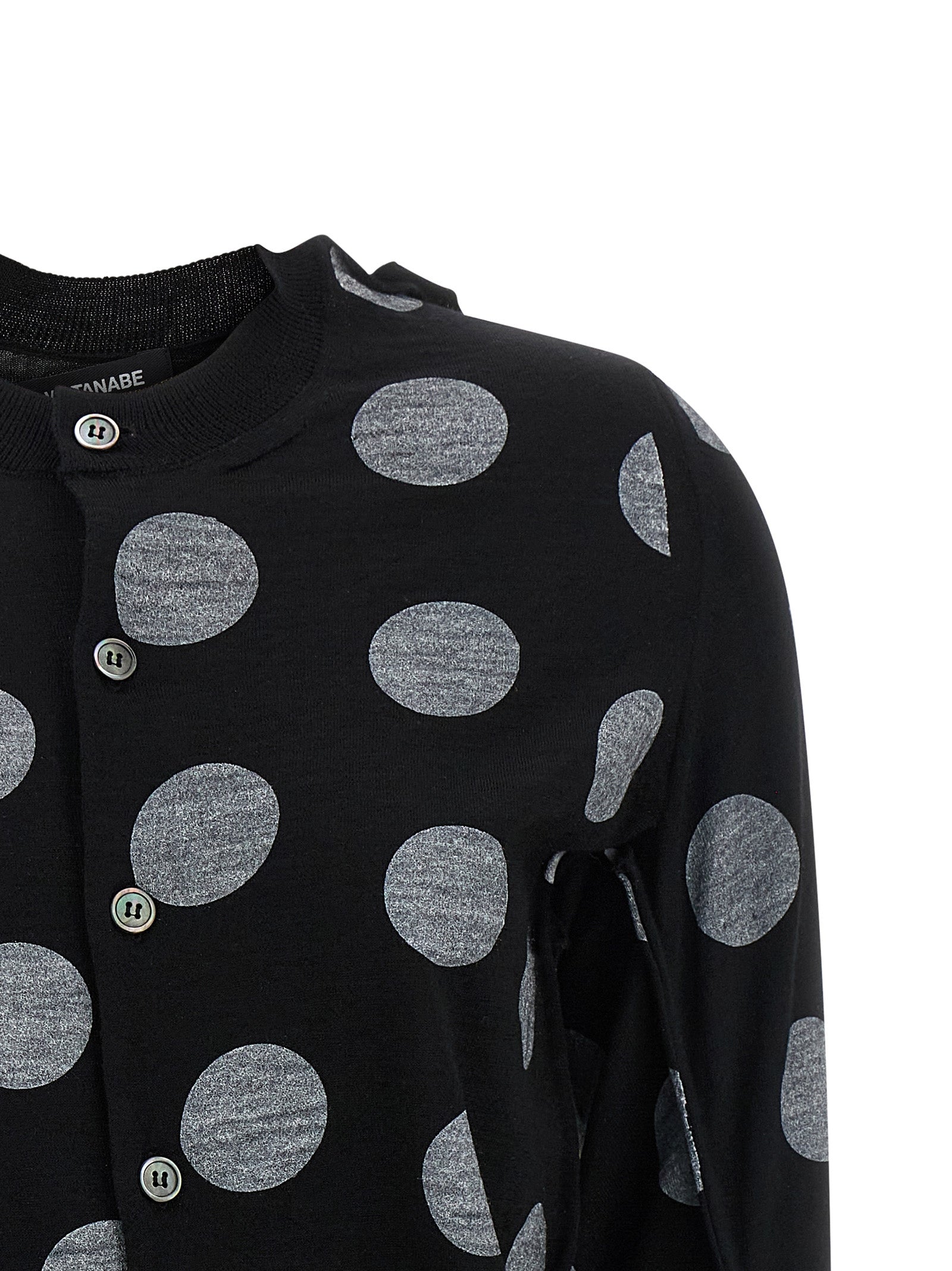 Junya Watanabe Bicolor Wool Women's Cardigan