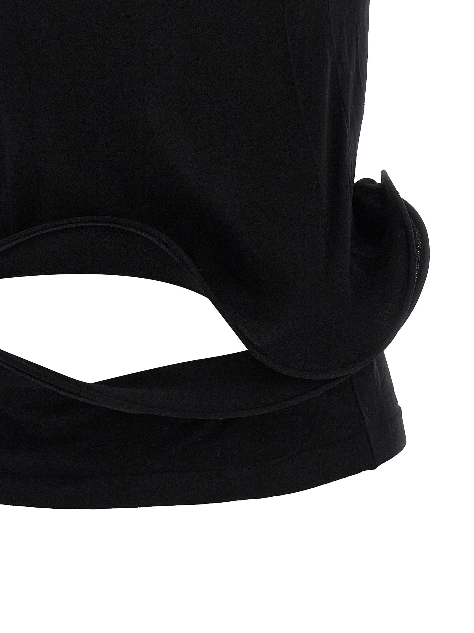 Junya Watanabe Black Nylon Women's T-Shirt