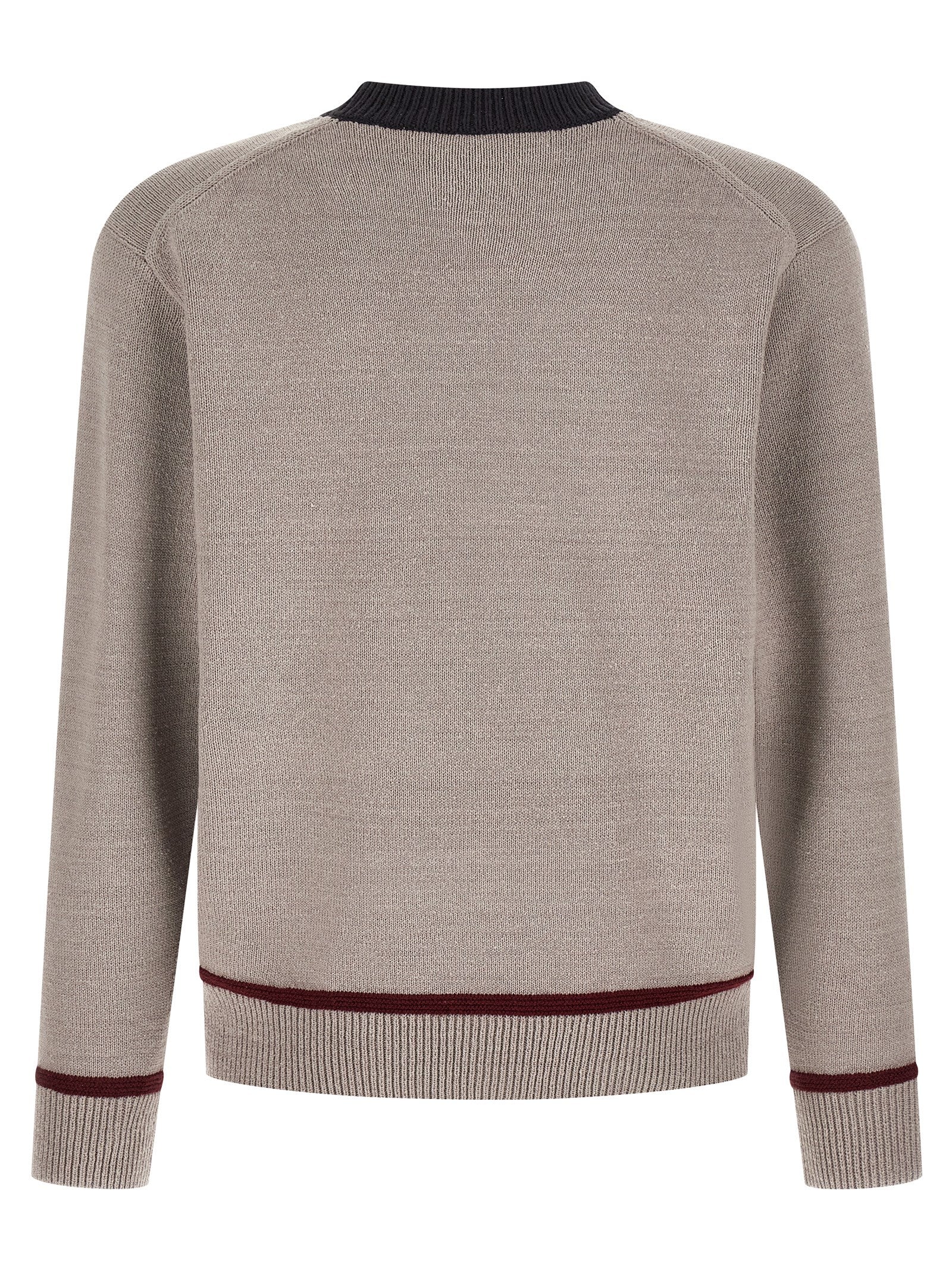Junya Watanabe Gray Silk Men's Cardigan