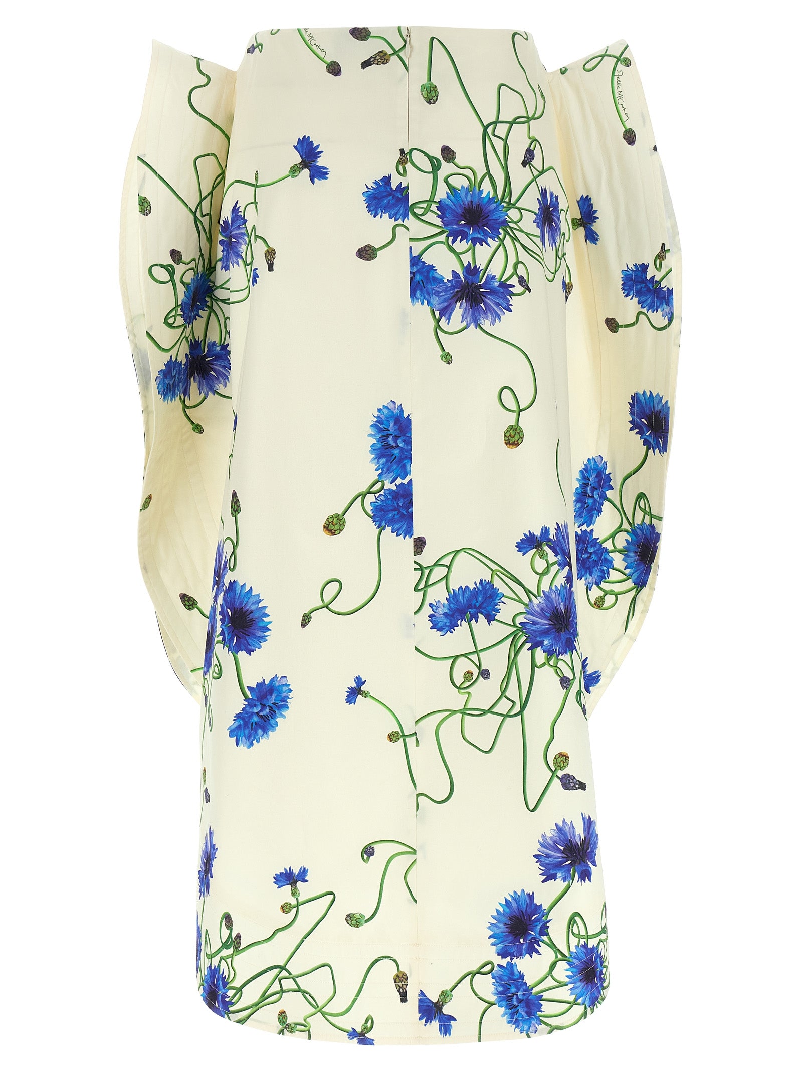 Stella McCartney Blue Cotton Mini Women's Skirt