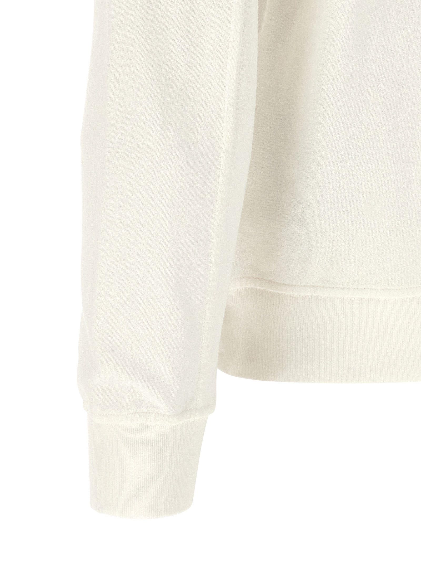 C.P. Company White Cotton Men's Sweatshirt