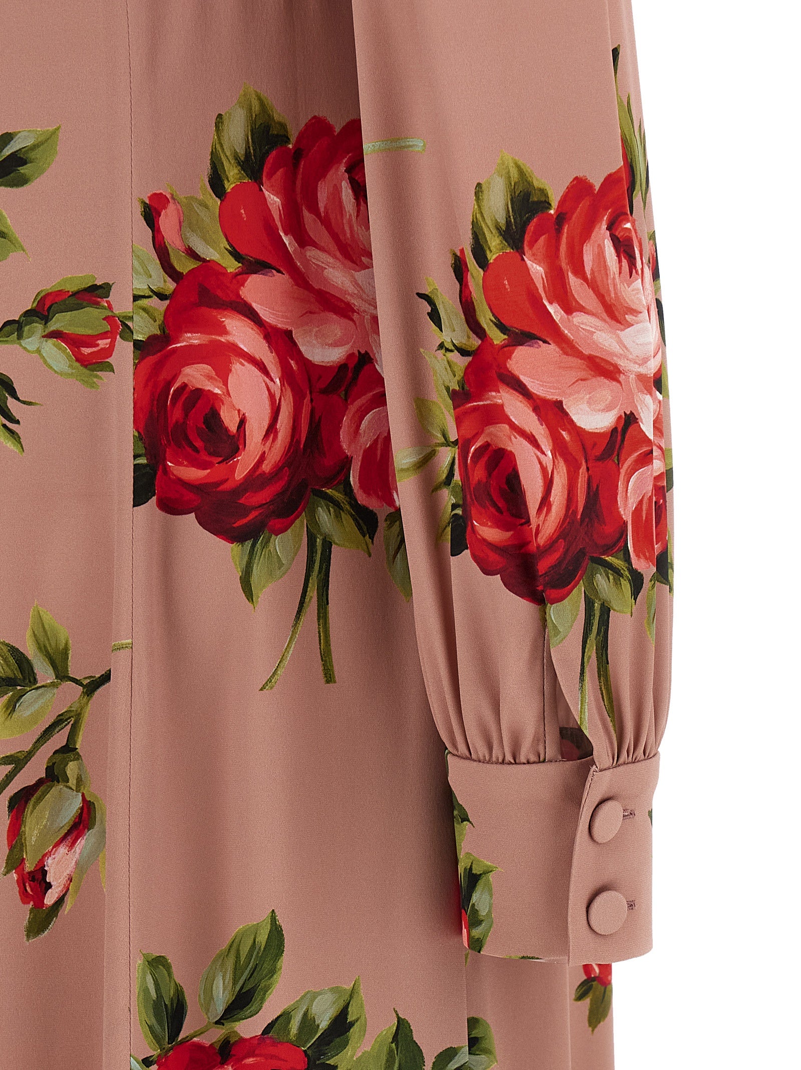 Dolce & Gabbana Multicolor Silk Long Women's Dress