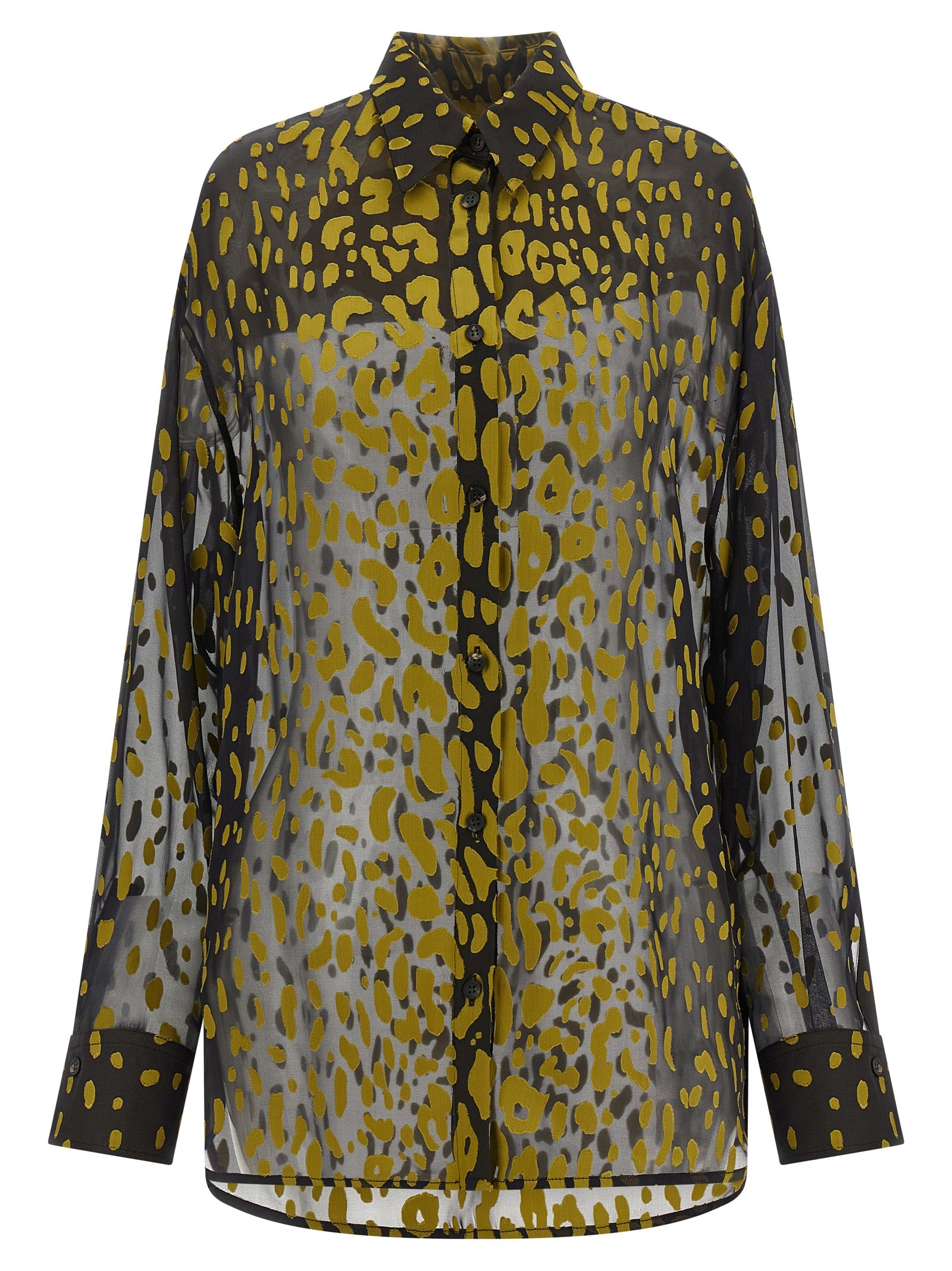 Ferragamo Brown Silk Women's Blouse