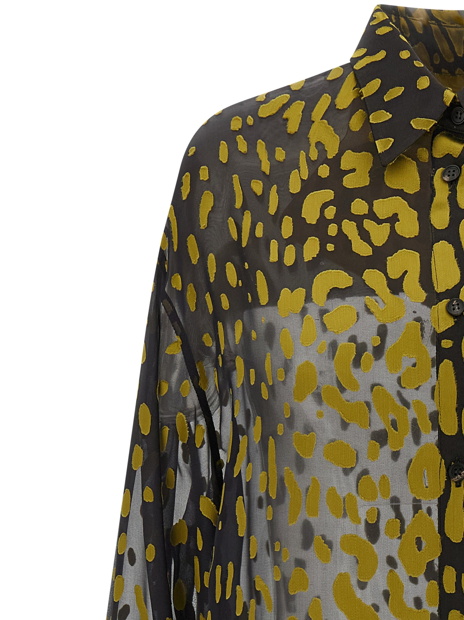 Ferragamo Brown Silk Women's Blouse