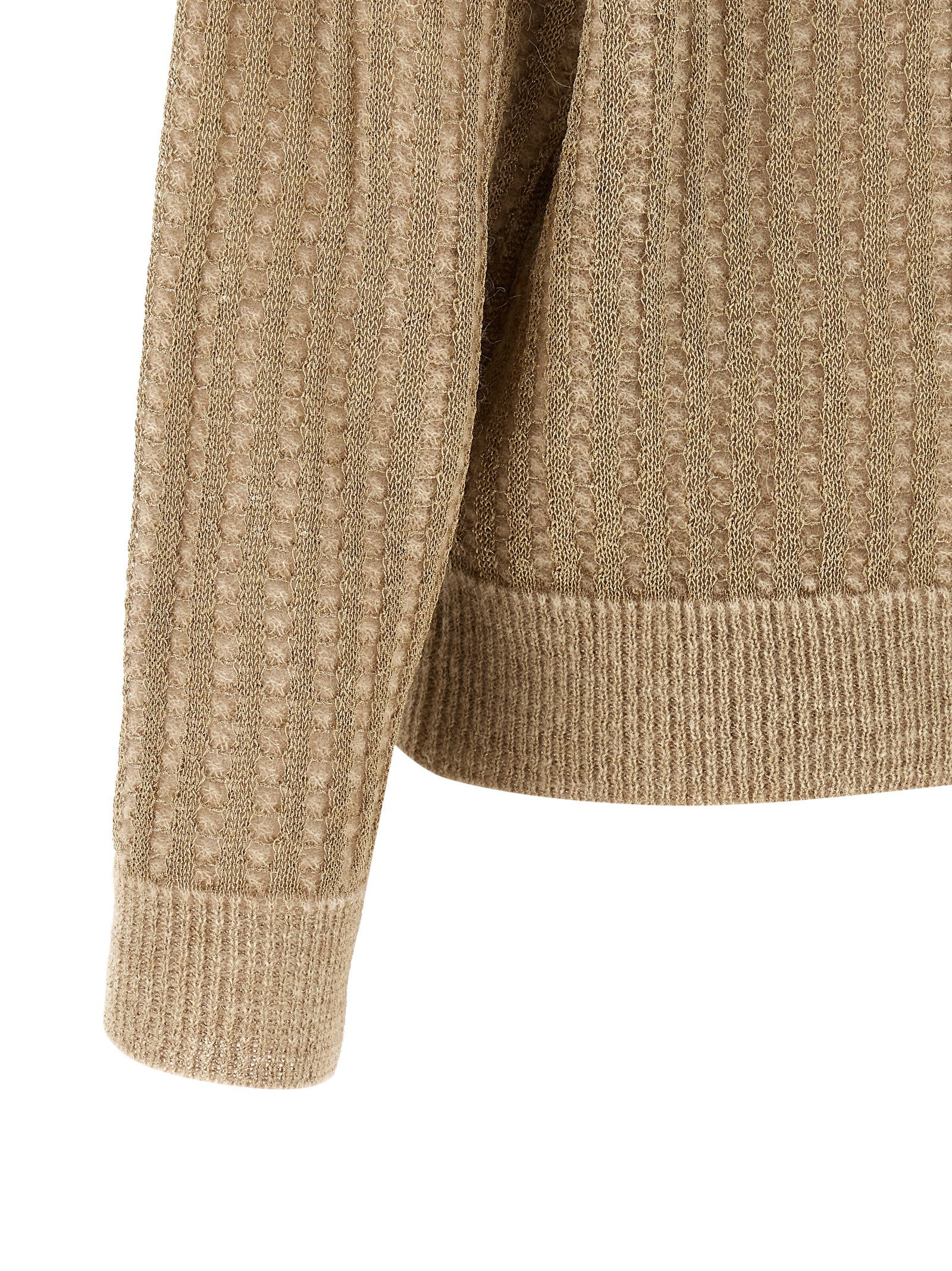 Peserico Beige Viscose Women's Cardigan
