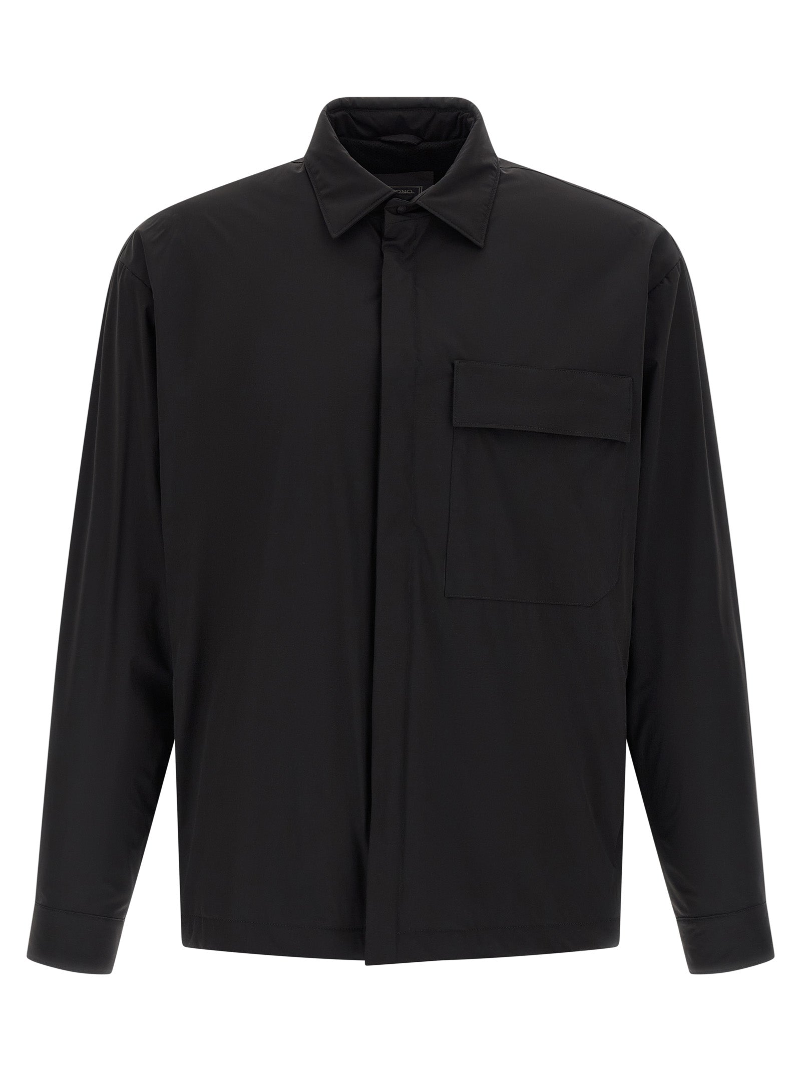 Herno Black Polyamide Shell Men's Jacket