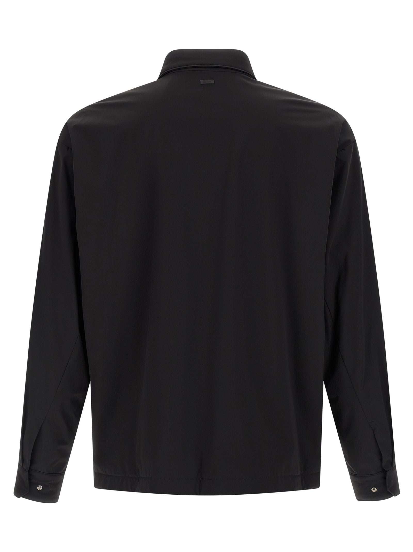 Herno Black Polyamide Shell Men's Jacket