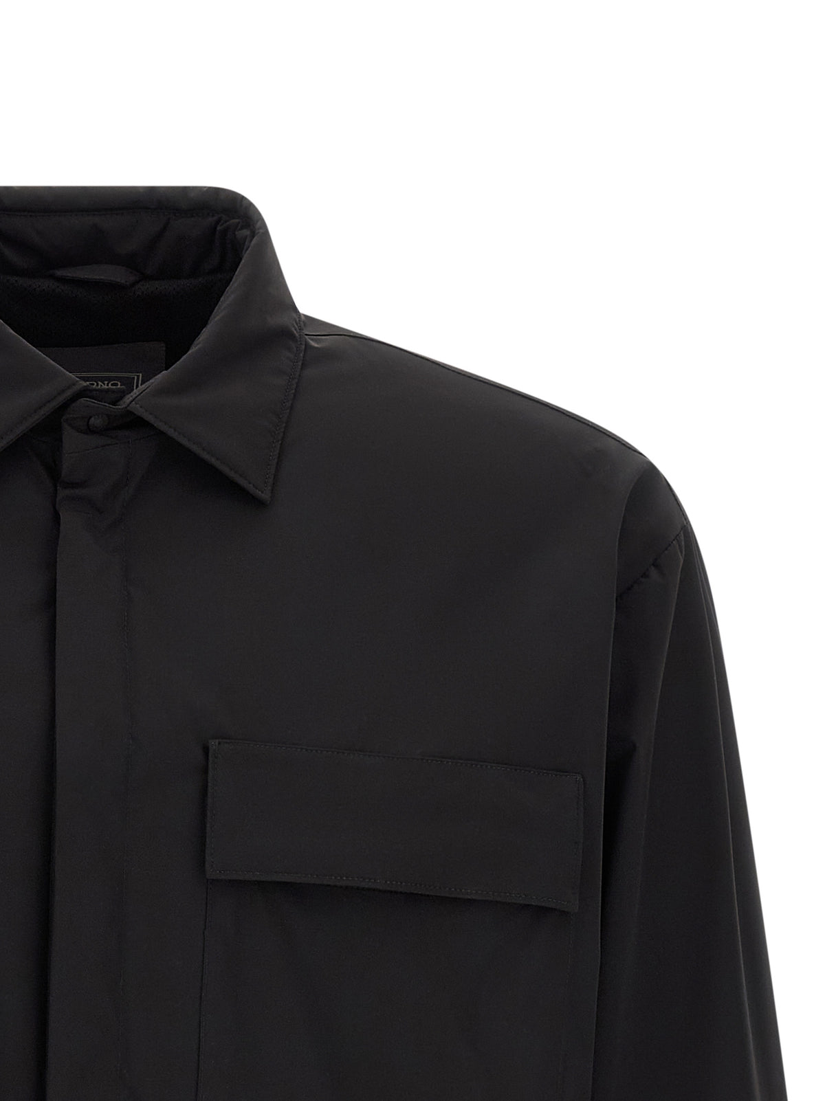Herno Black Polyamide Shell Men's Jacket