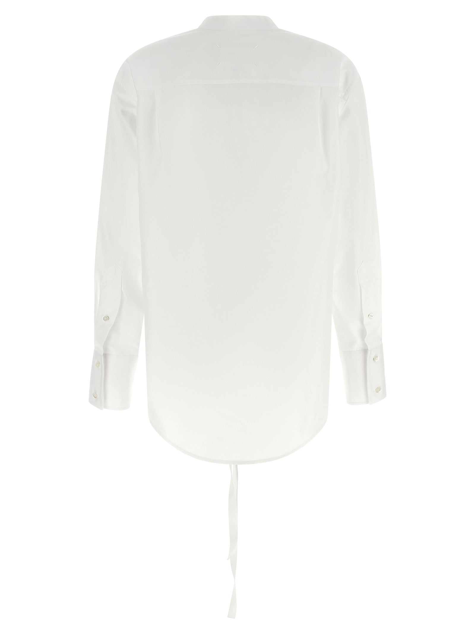 Maison Margiela White Cotton Women's Blouse