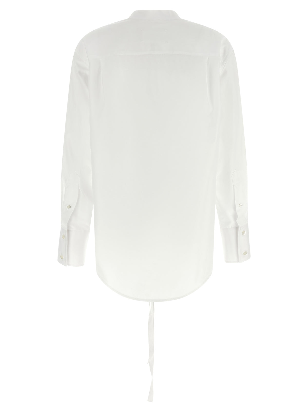Maison Margiela White Cotton Women's Blouse