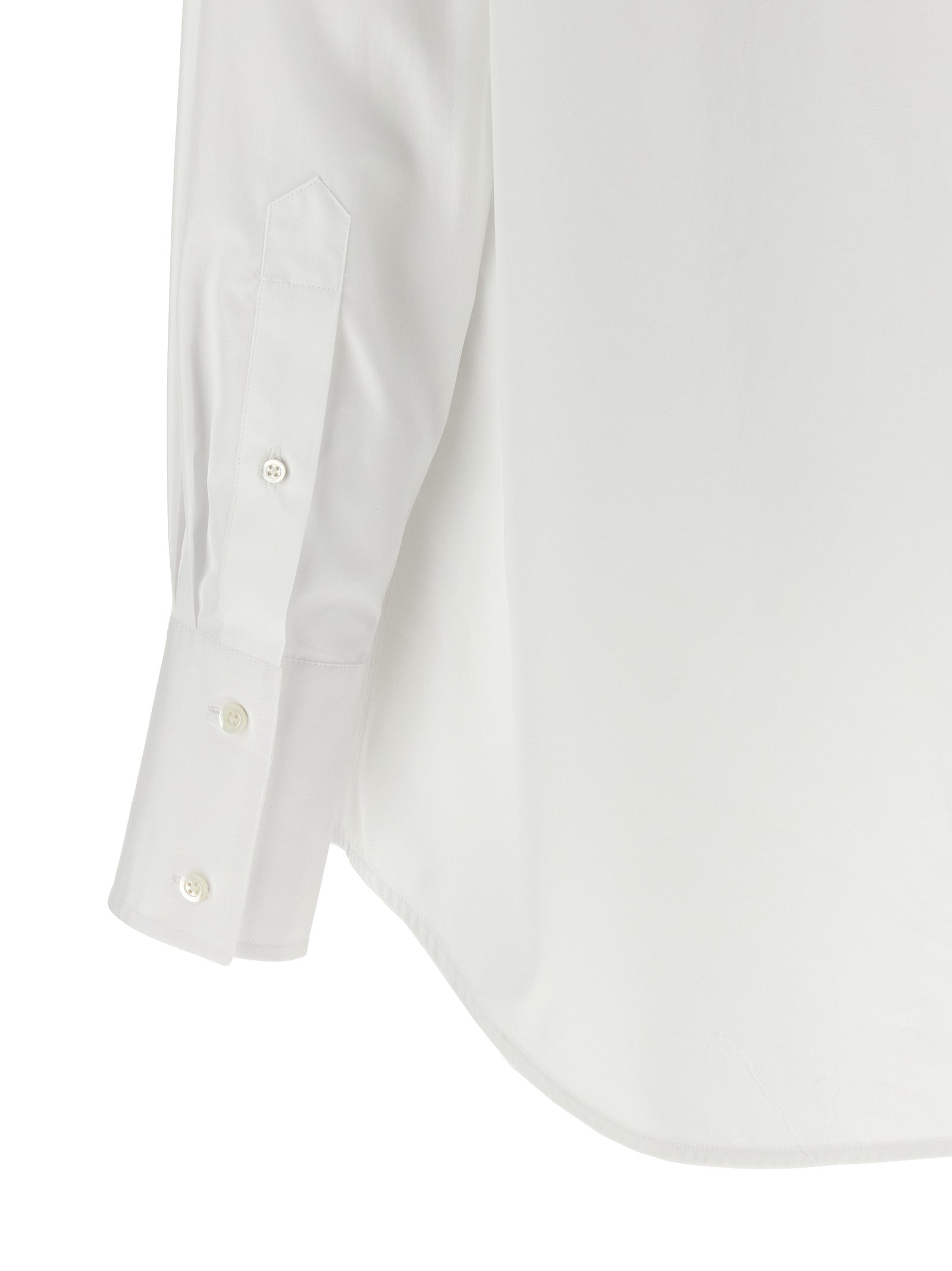Maison Margiela White Cotton Women's Blouse