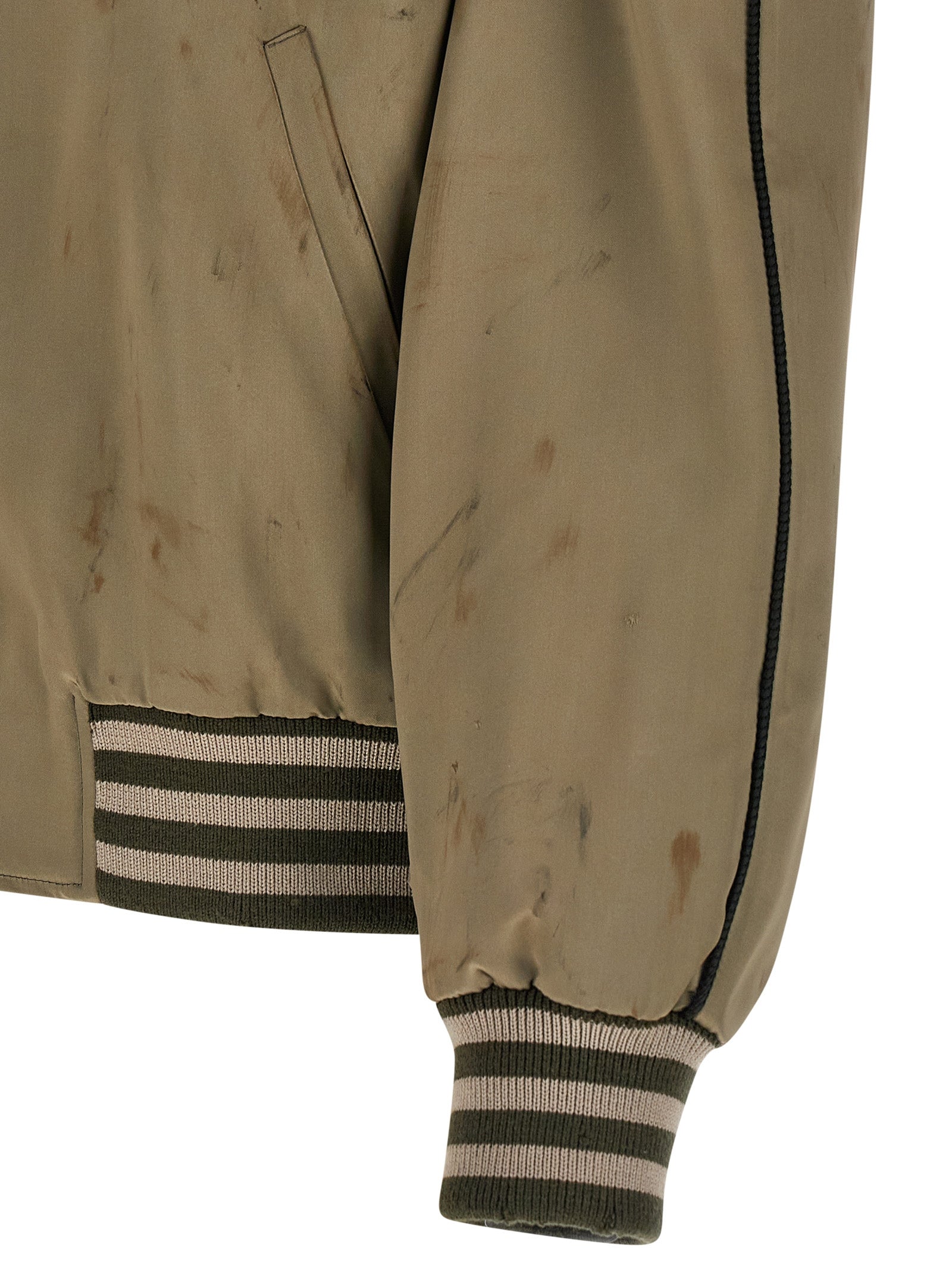 Golden Goose Bicolor Acetate Men's Bomber