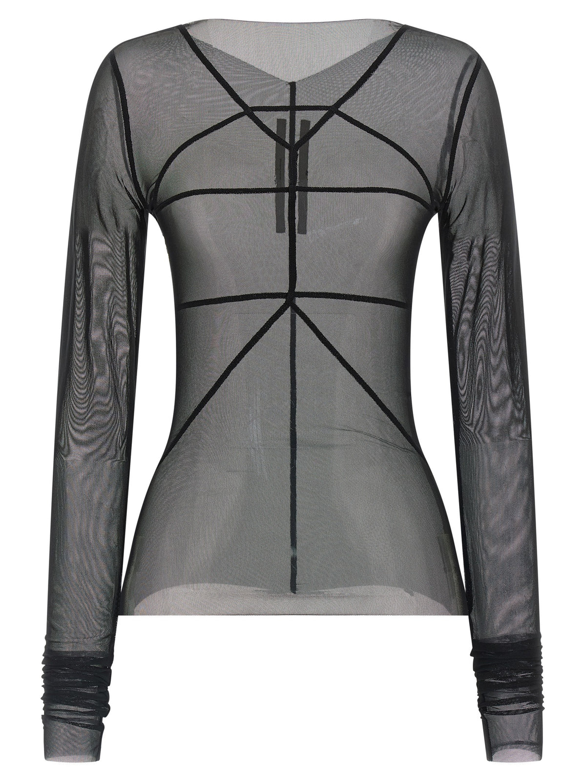Rick Owens Black Nylon Women's Cardigan