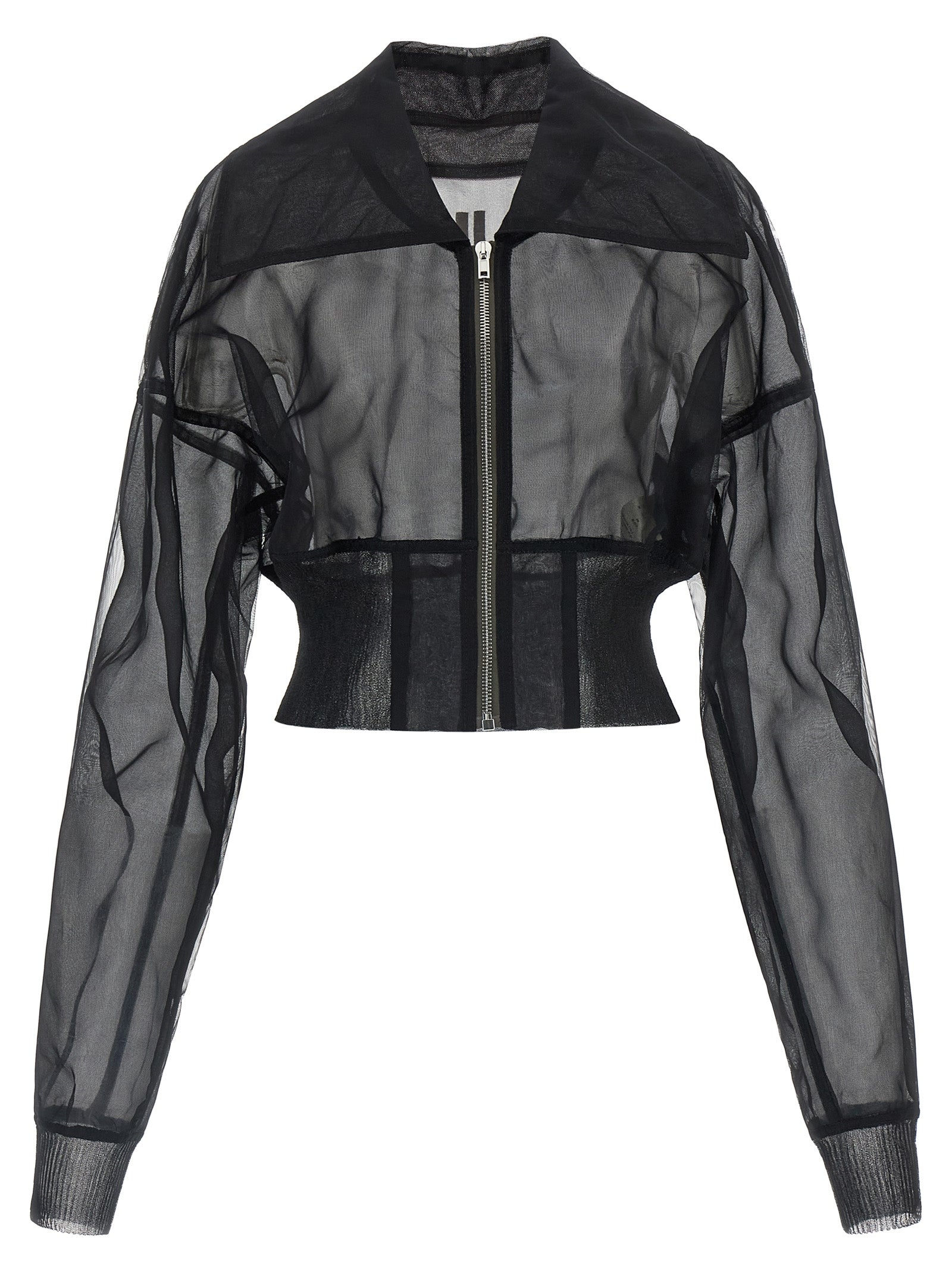 Rick Owens Black Nylon Women's Bomber