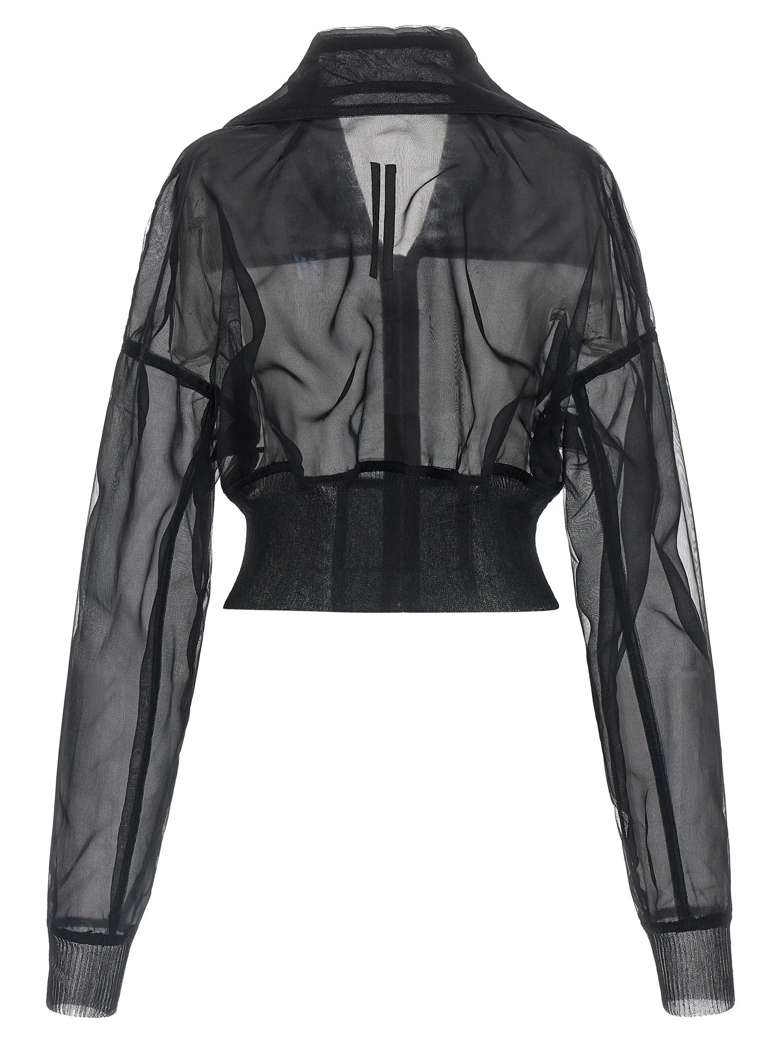 Rick Owens Black Nylon Women's Bomber
