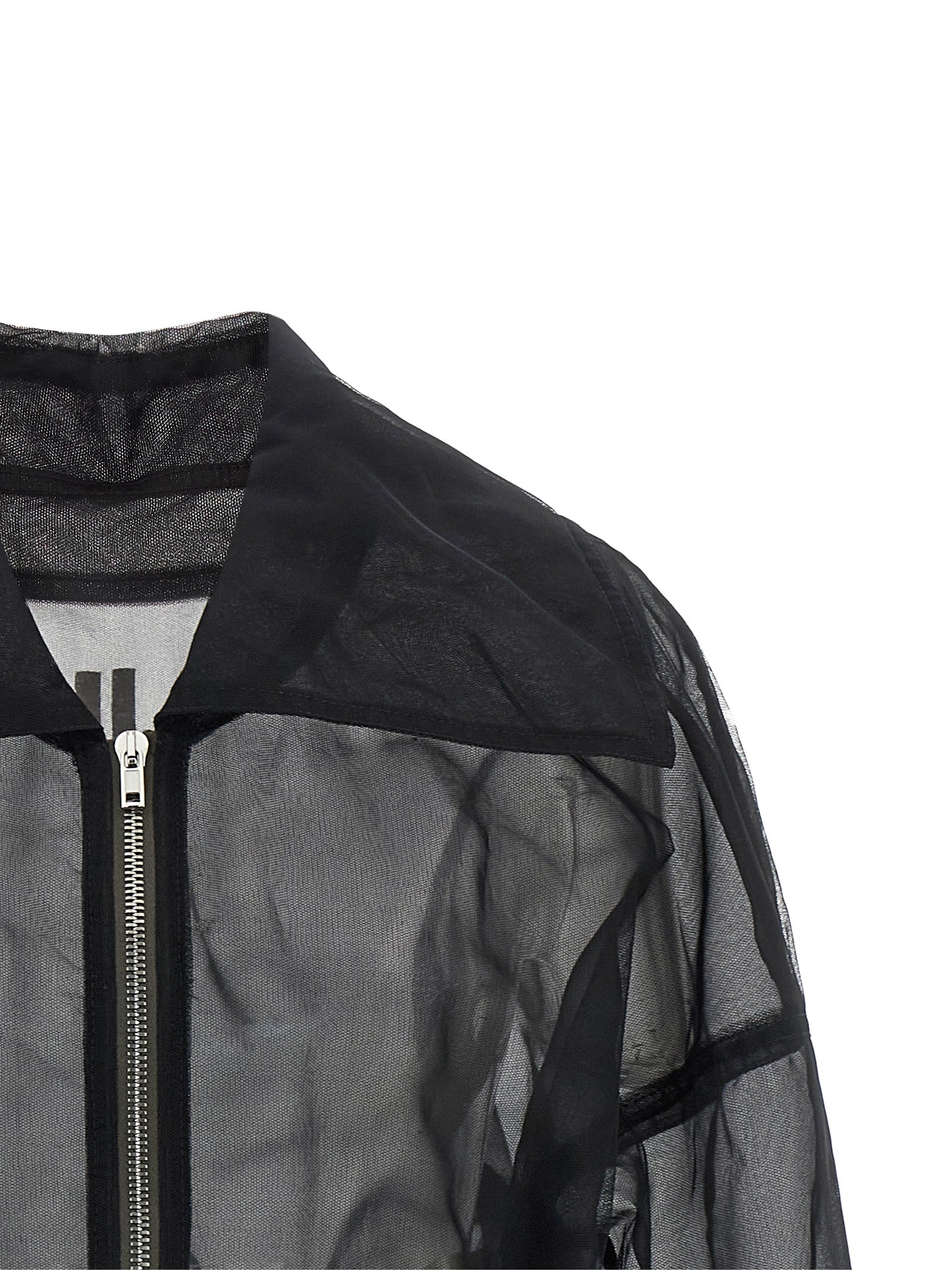 Rick Owens Black Nylon Women's Bomber