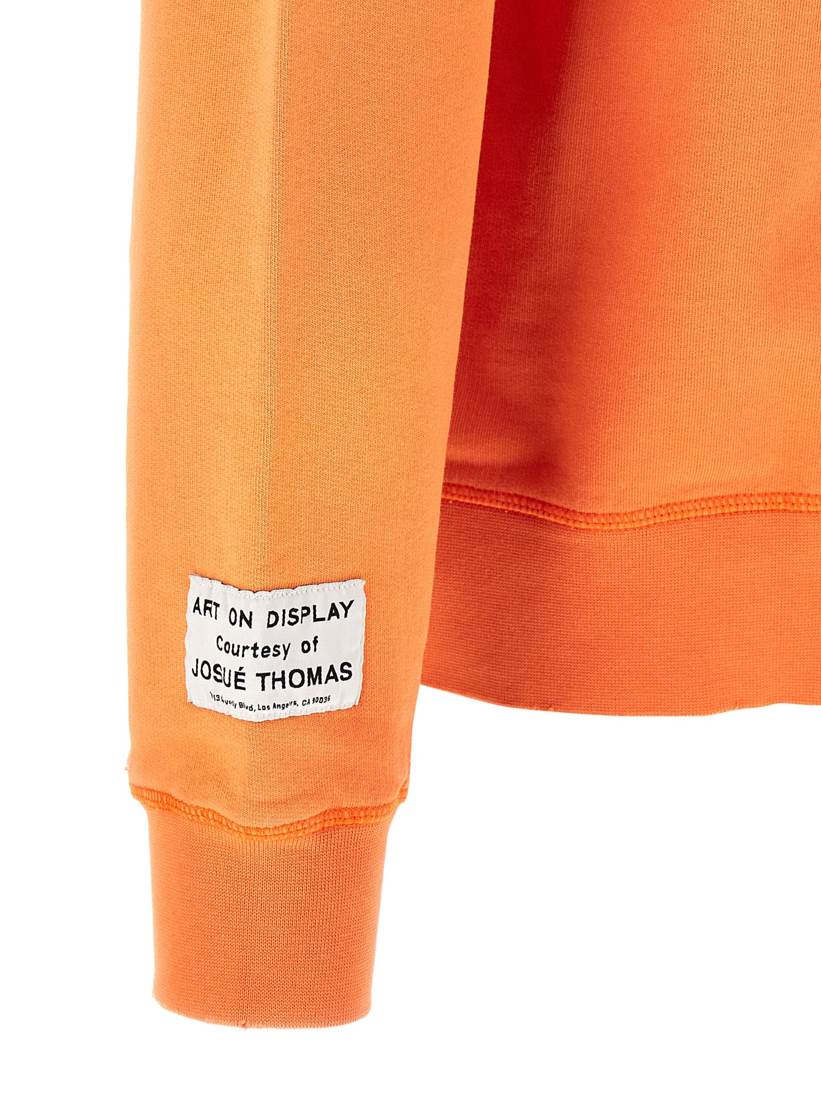 GALLERY DEPT. Orange Cotton Men's Sweatshirt