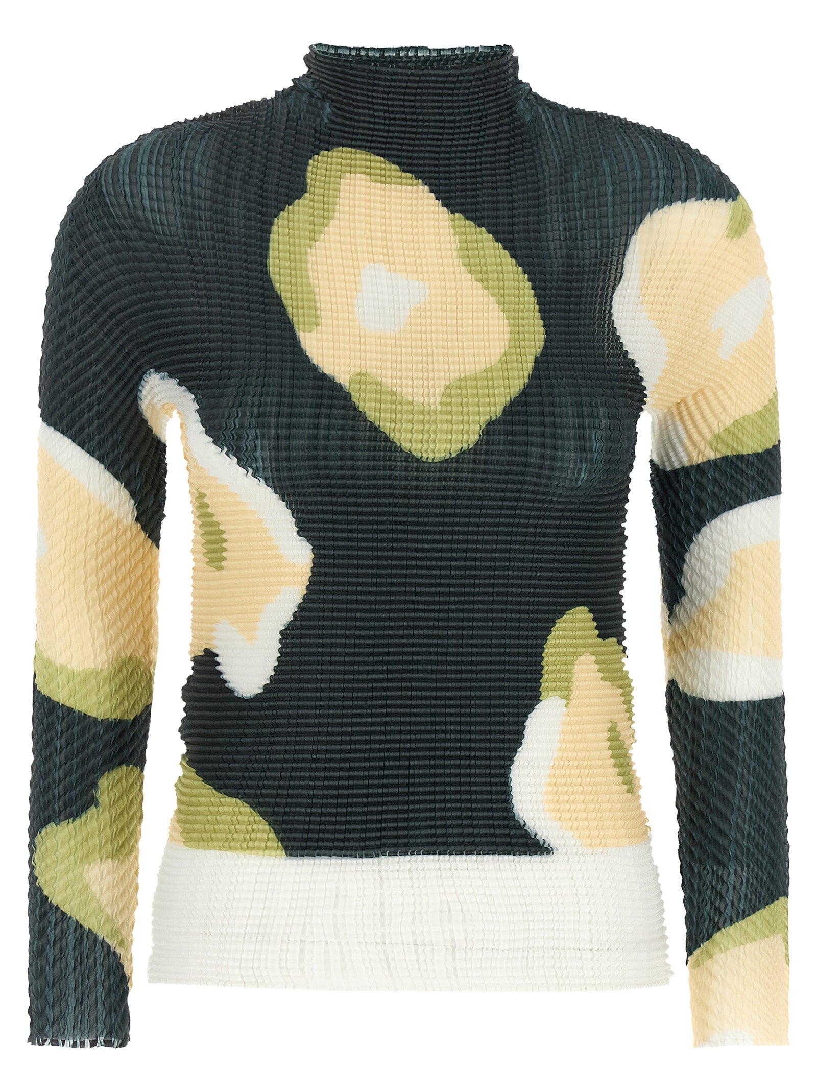 Issey Miyake Multicolor Polyester Women's Sweatshirt