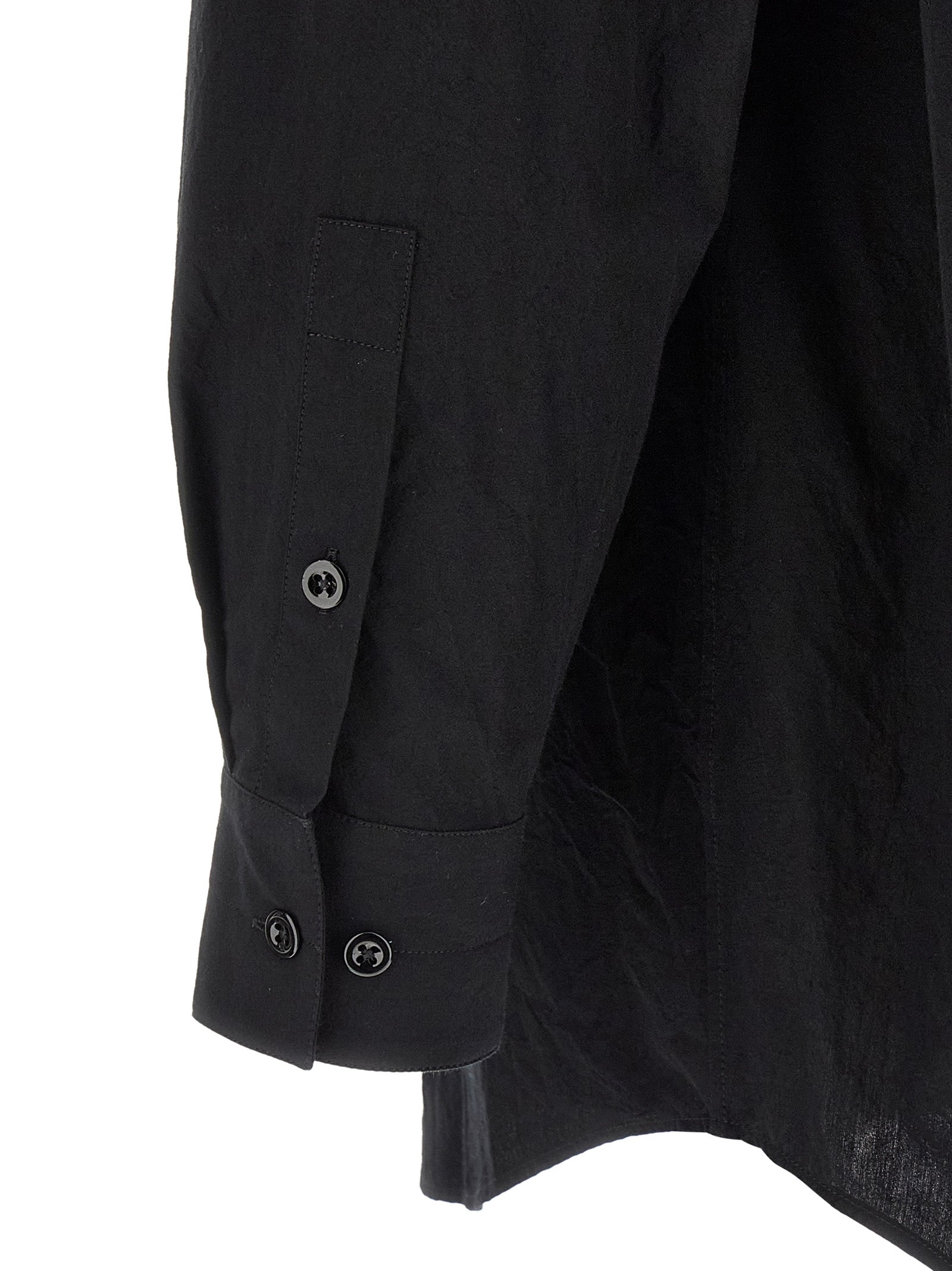 Lemaire Black Cotton Men's Blouse