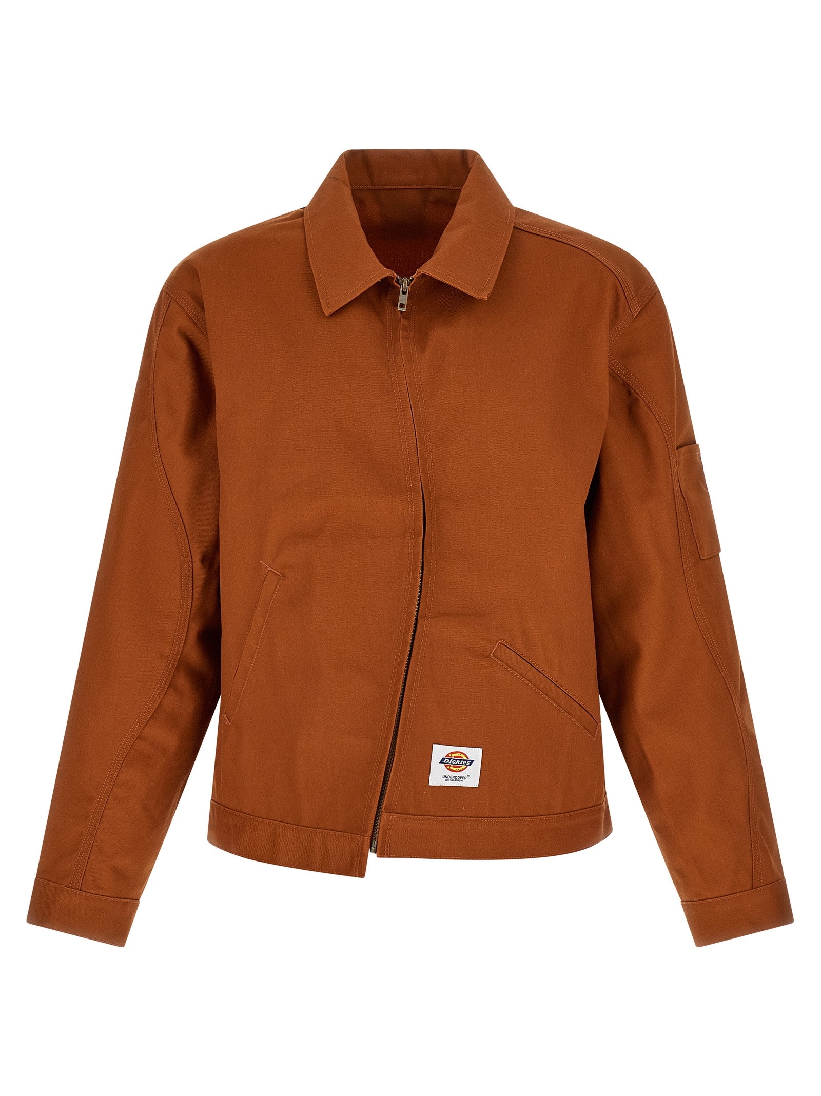 Undercover Brown Polyester Shell Men's Jacket