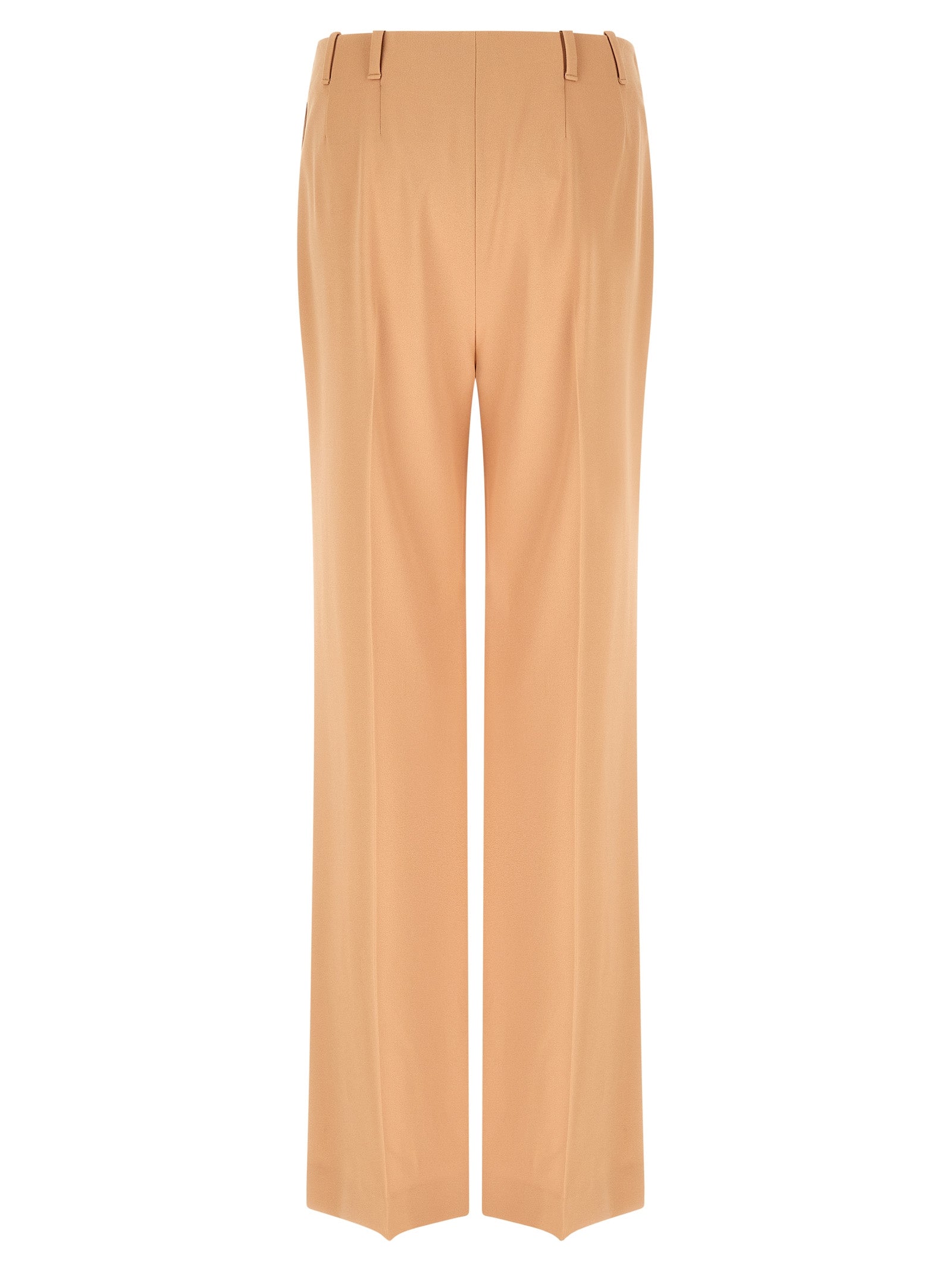 Ermanno Scervino Beige Acetate Casual Women's Pants