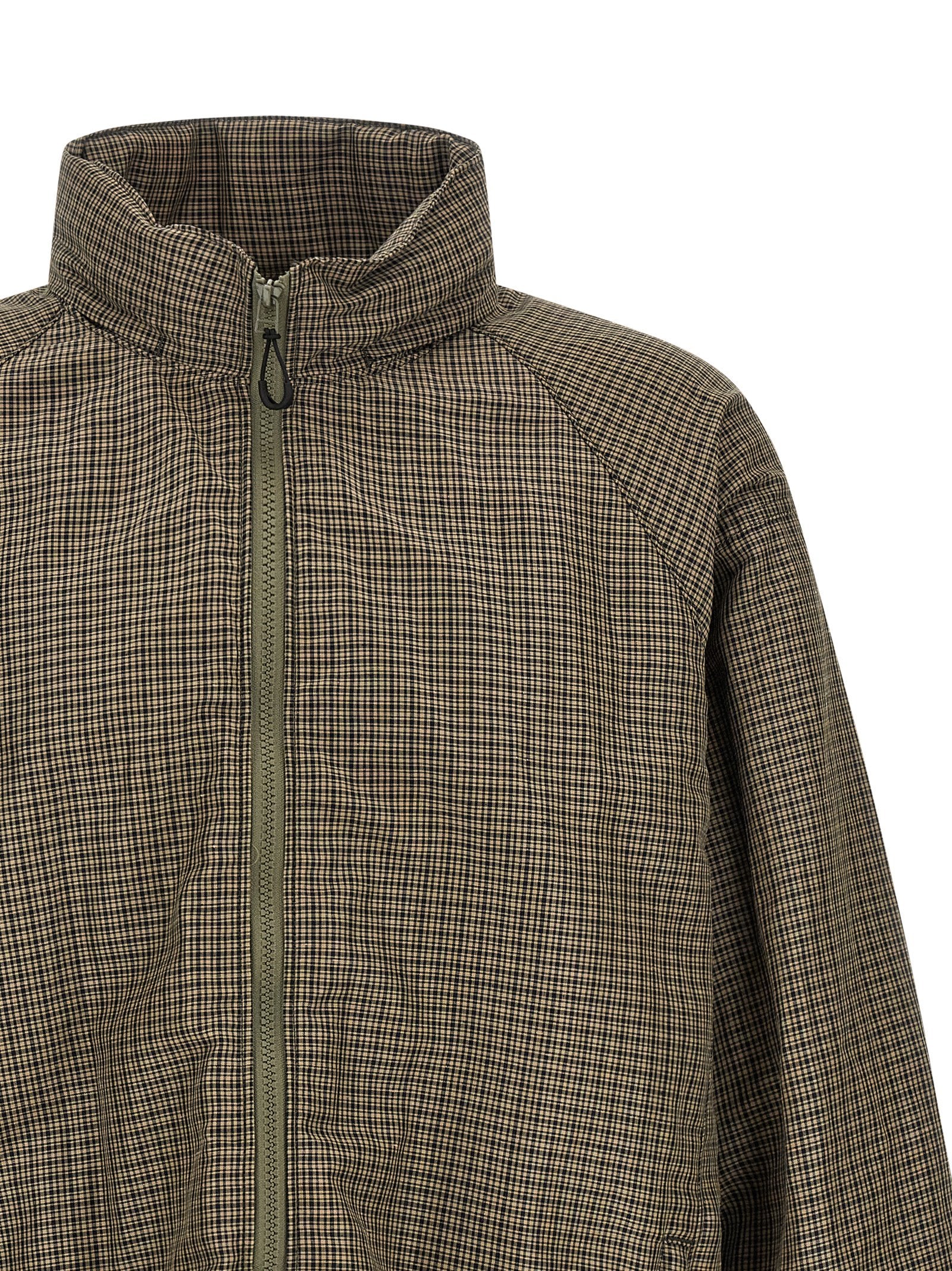 Comme Des Garçons Bicolor Linen Shell Men's Jacket