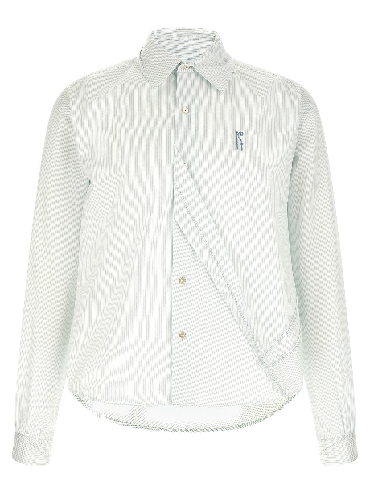 Kiko Kostadinov Bicolor Cotton Men's Blouse