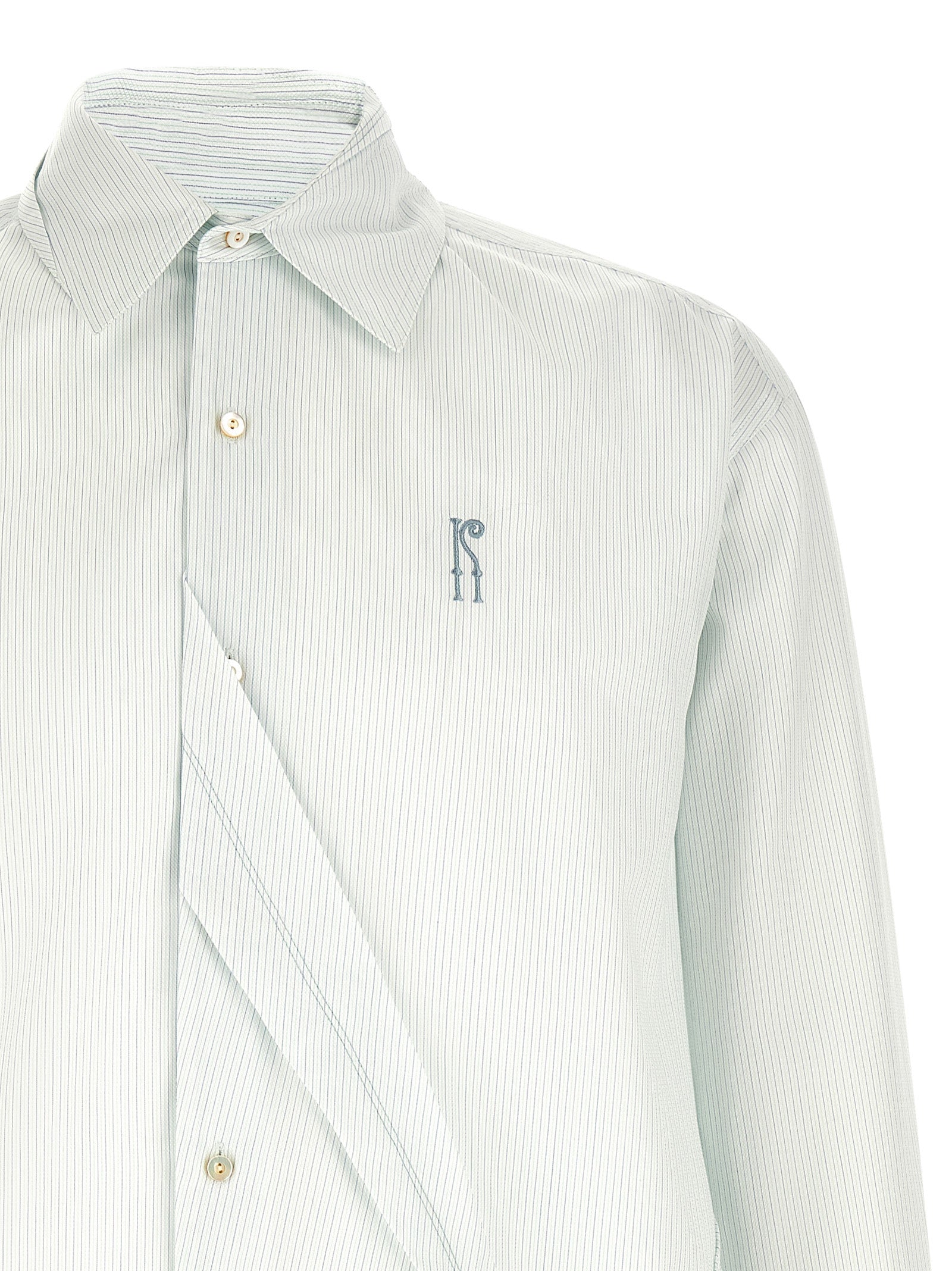 Kiko Kostadinov Bicolor Cotton Men's Blouse