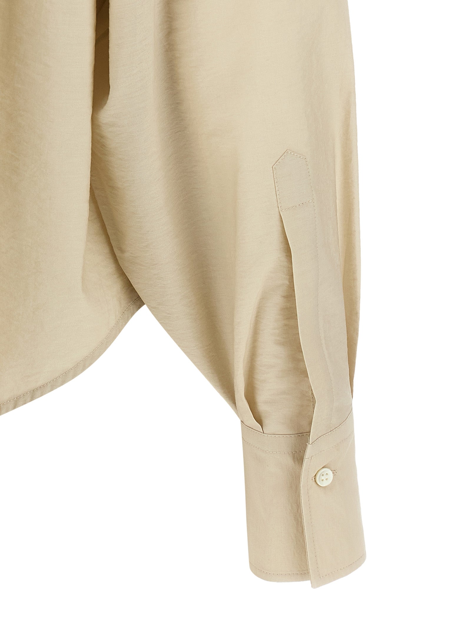 Brunello Cucinelli Beige Cotton Women's Blouse