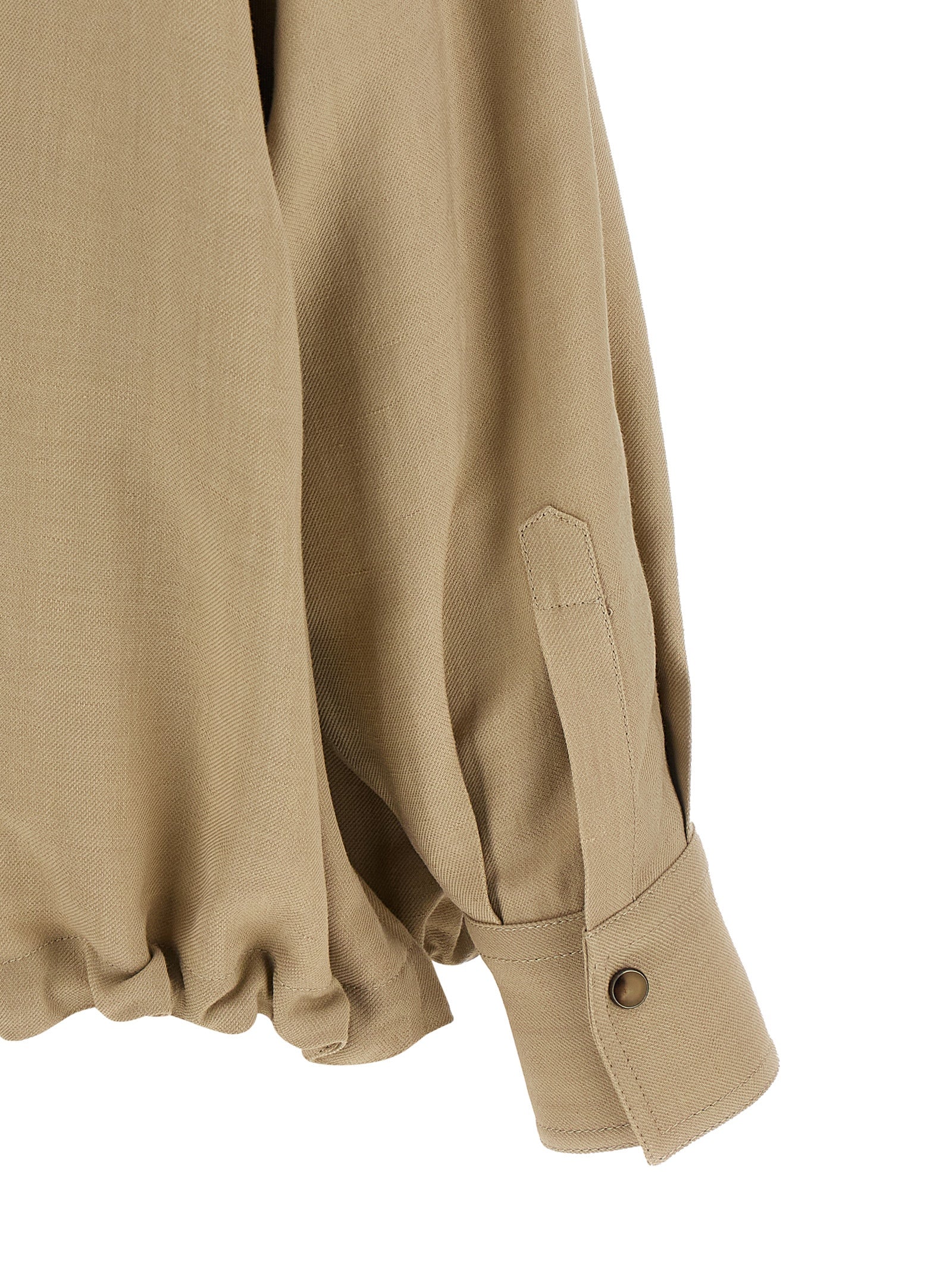 Brunello Cucinelli Beige Viscose Women's Blouse