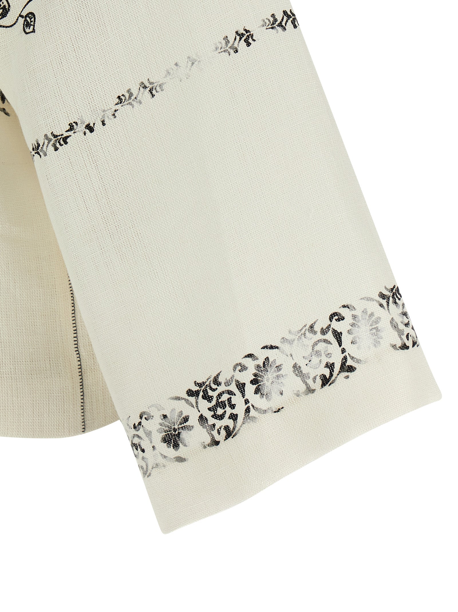 Alberta Ferretti Bicolor Linen Women's Blouse
