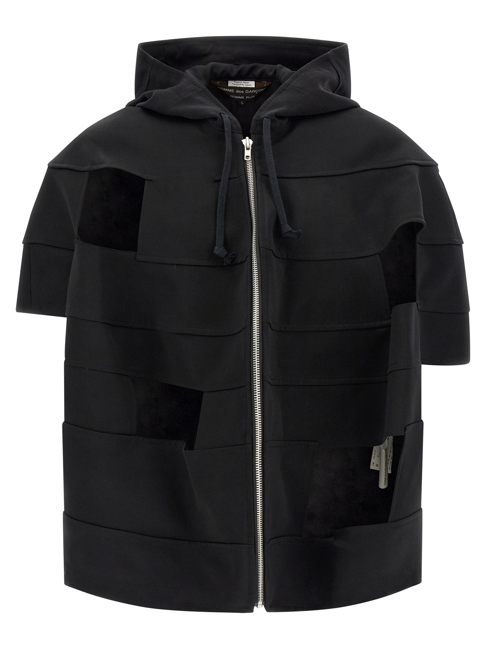 Comme Des Garçons Black Wool Shell Men's Jacket