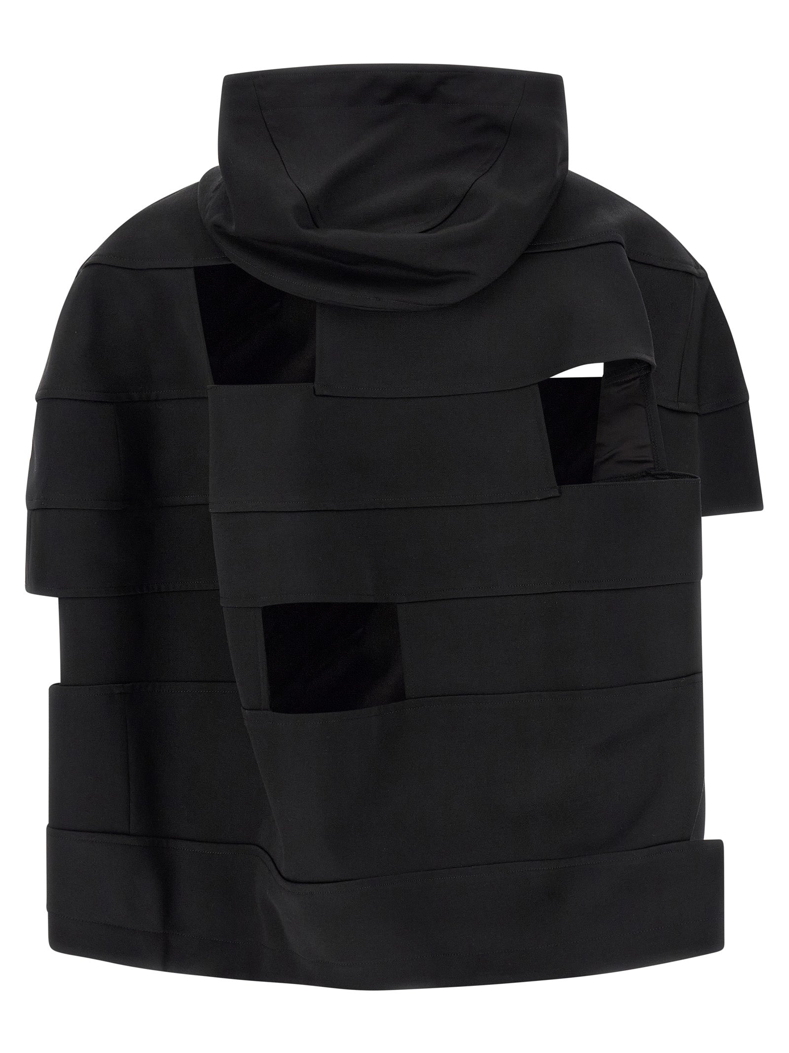 Comme Des Garçons Black Wool Shell Men's Jacket