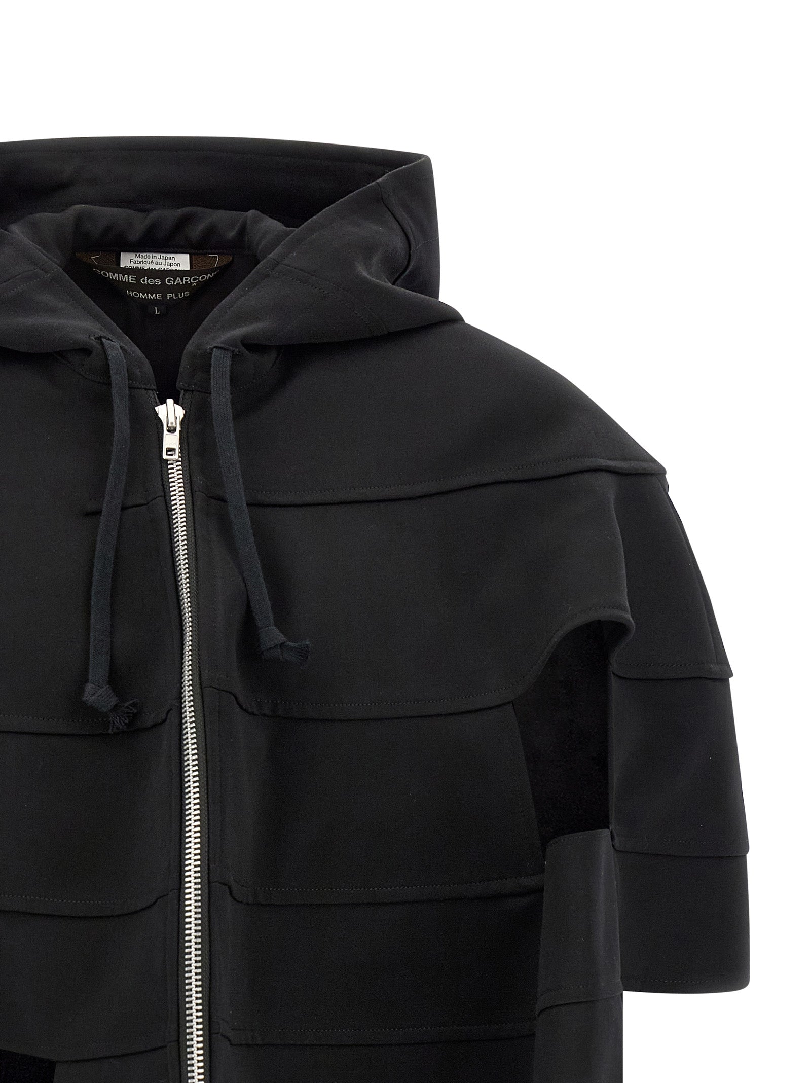 Comme Des Garçons Black Wool Shell Men's Jacket