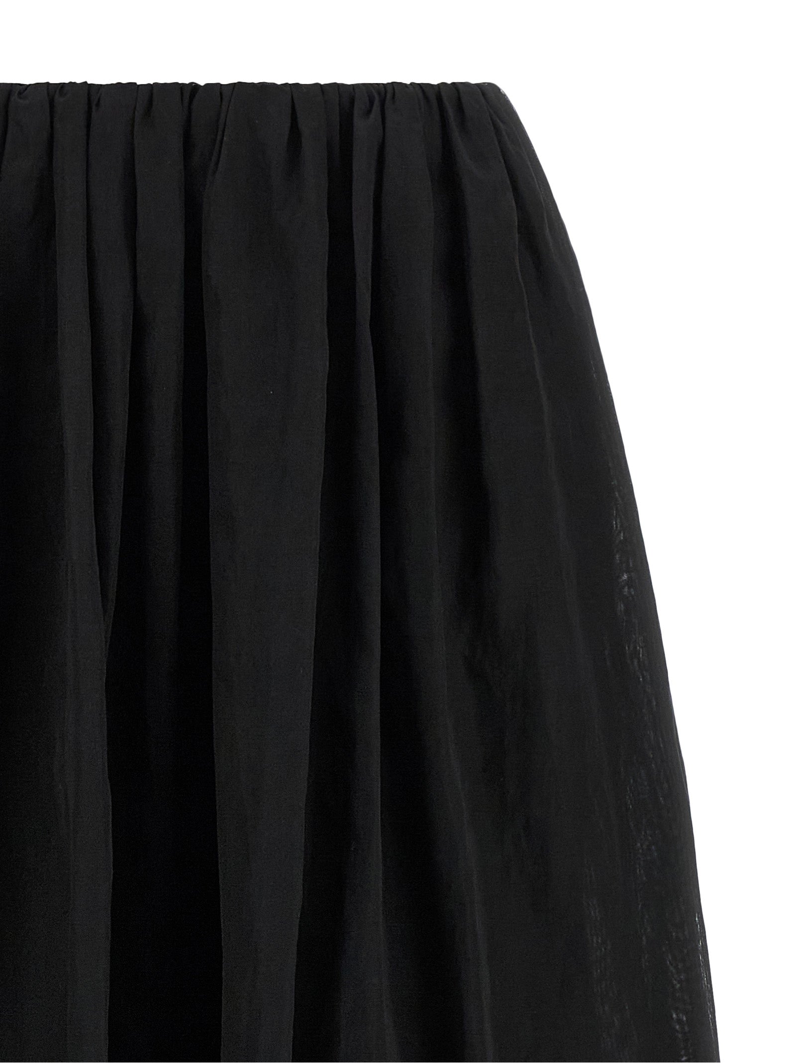 Brunello Cucinelli Black Cotton Mini Women's Skirt