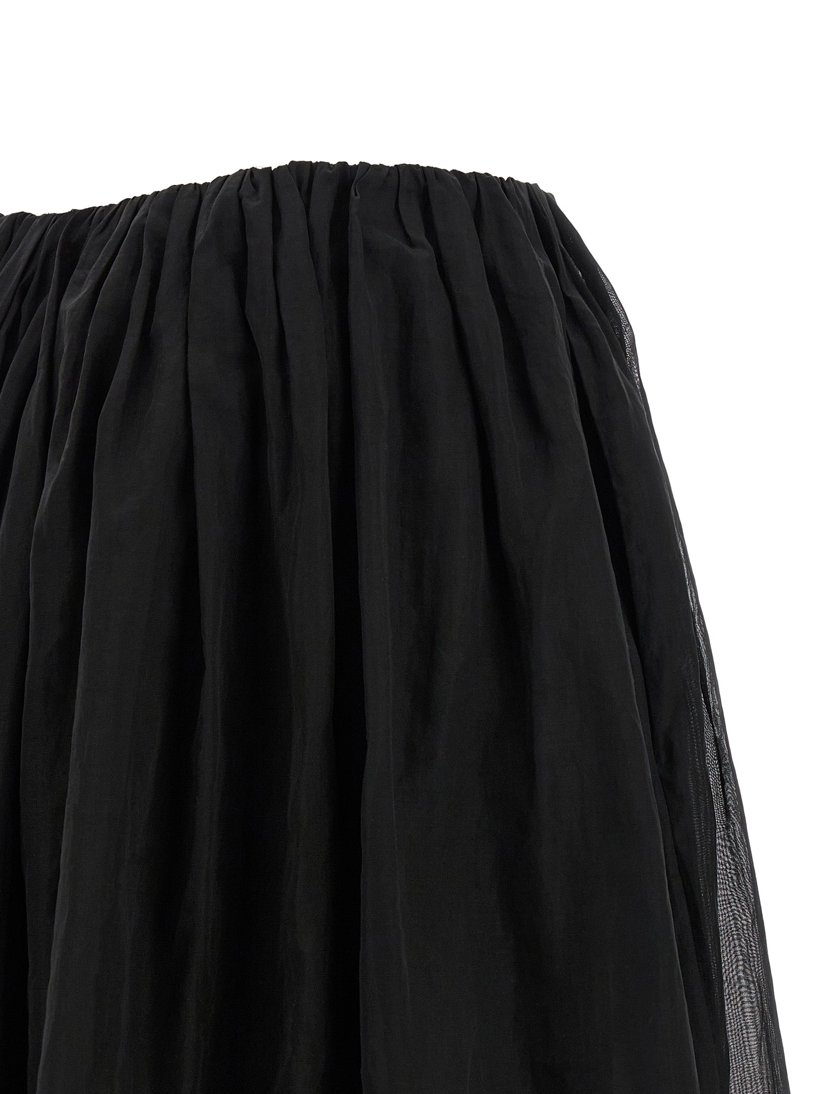 Brunello Cucinelli Black Cotton Mini Women's Skirt